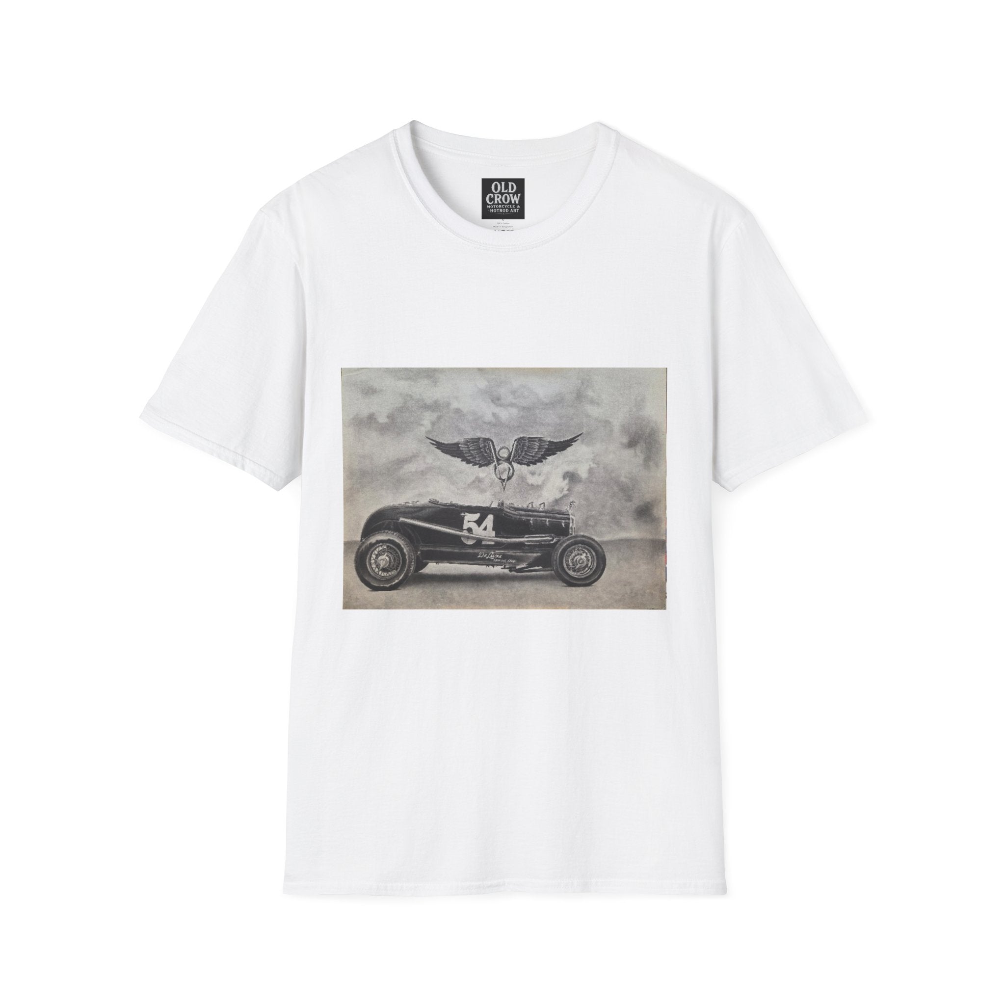 Hotrod Racer No. 54 Softstyle T-Shirt