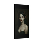 Gothic Art Canvas Print, Demon Aesthetic Home Decor, Dark Fantasy Wall Art, Witchy Room Decoration, Unique Gift for Halloween, Edgy Art
