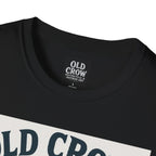 Old Crow Long Fork Chopper Sticker T-Shirt