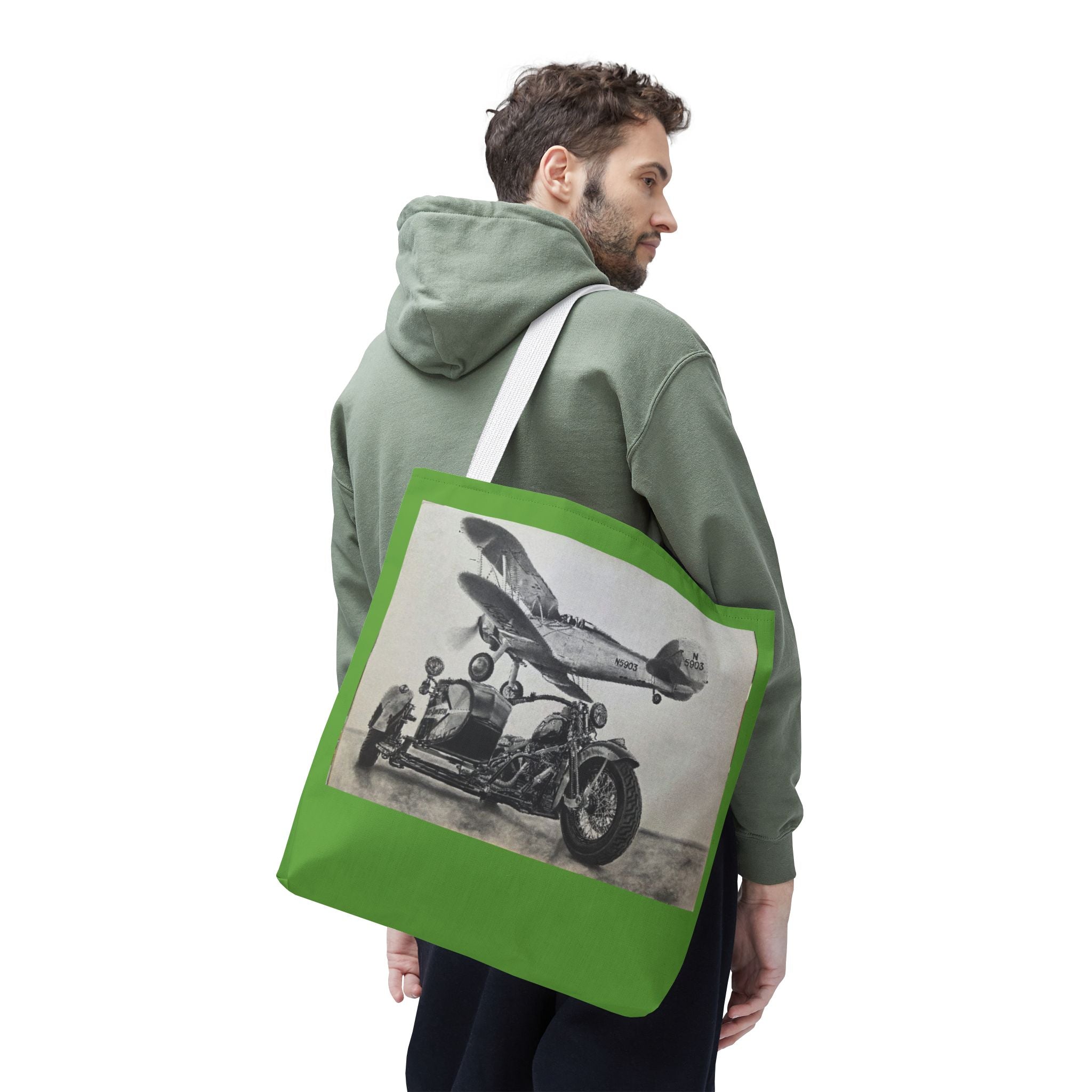 Biplane Brotherhood Tote Bag