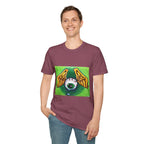 Flying Eyeball Art Print Softstyle T-Shirt