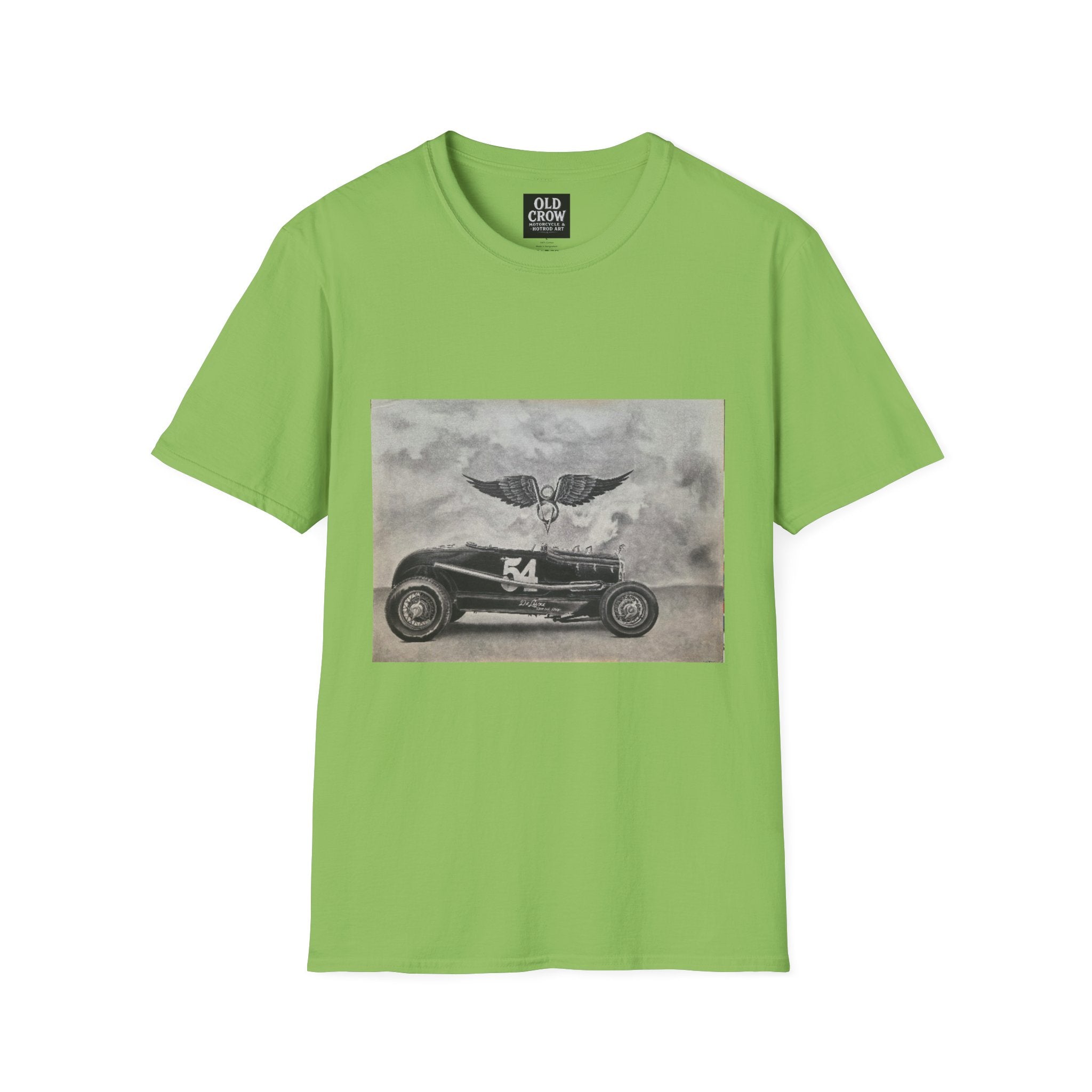 Hotrod Racer No. 54 Softstyle T-Shirt