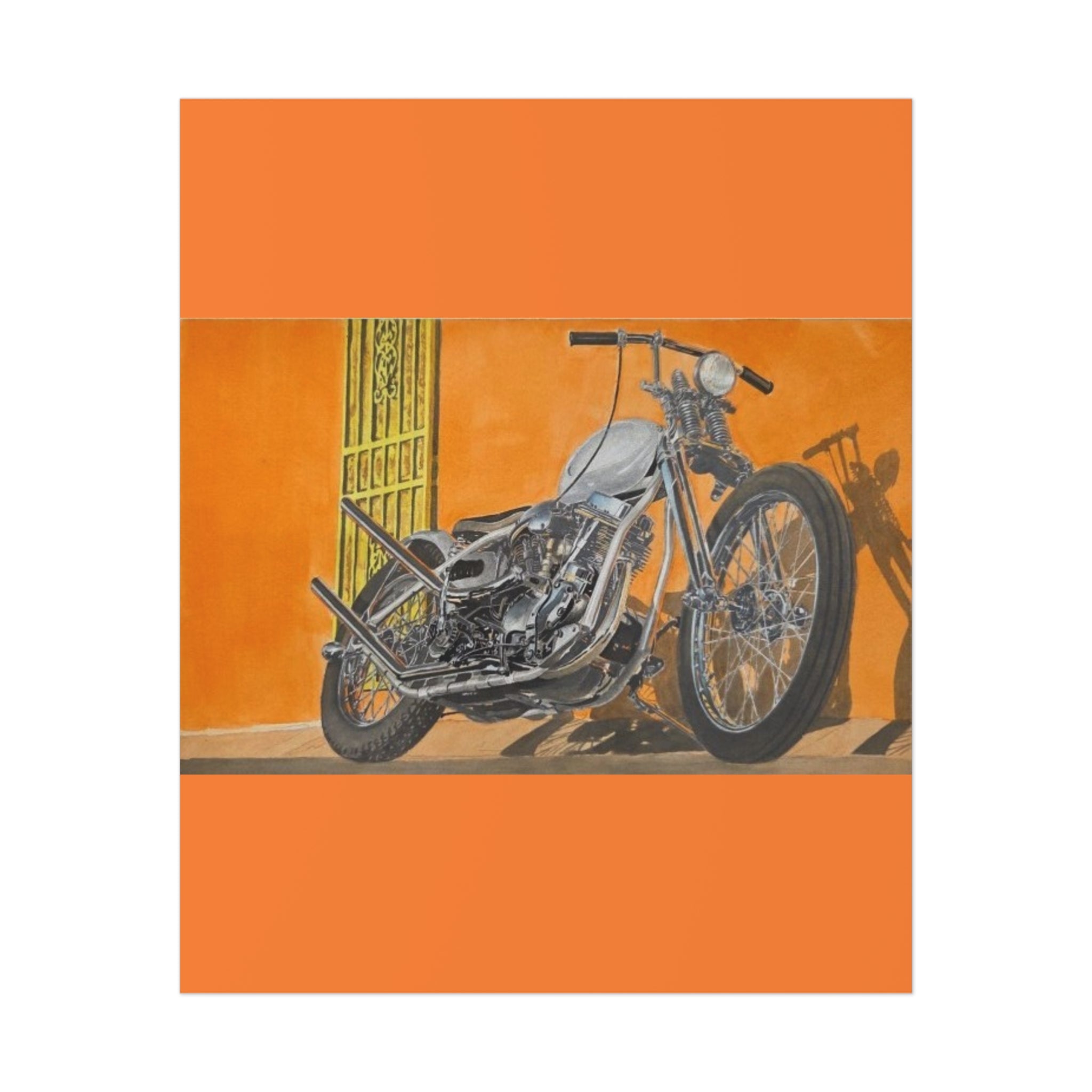 Steel Shadows  Art Print