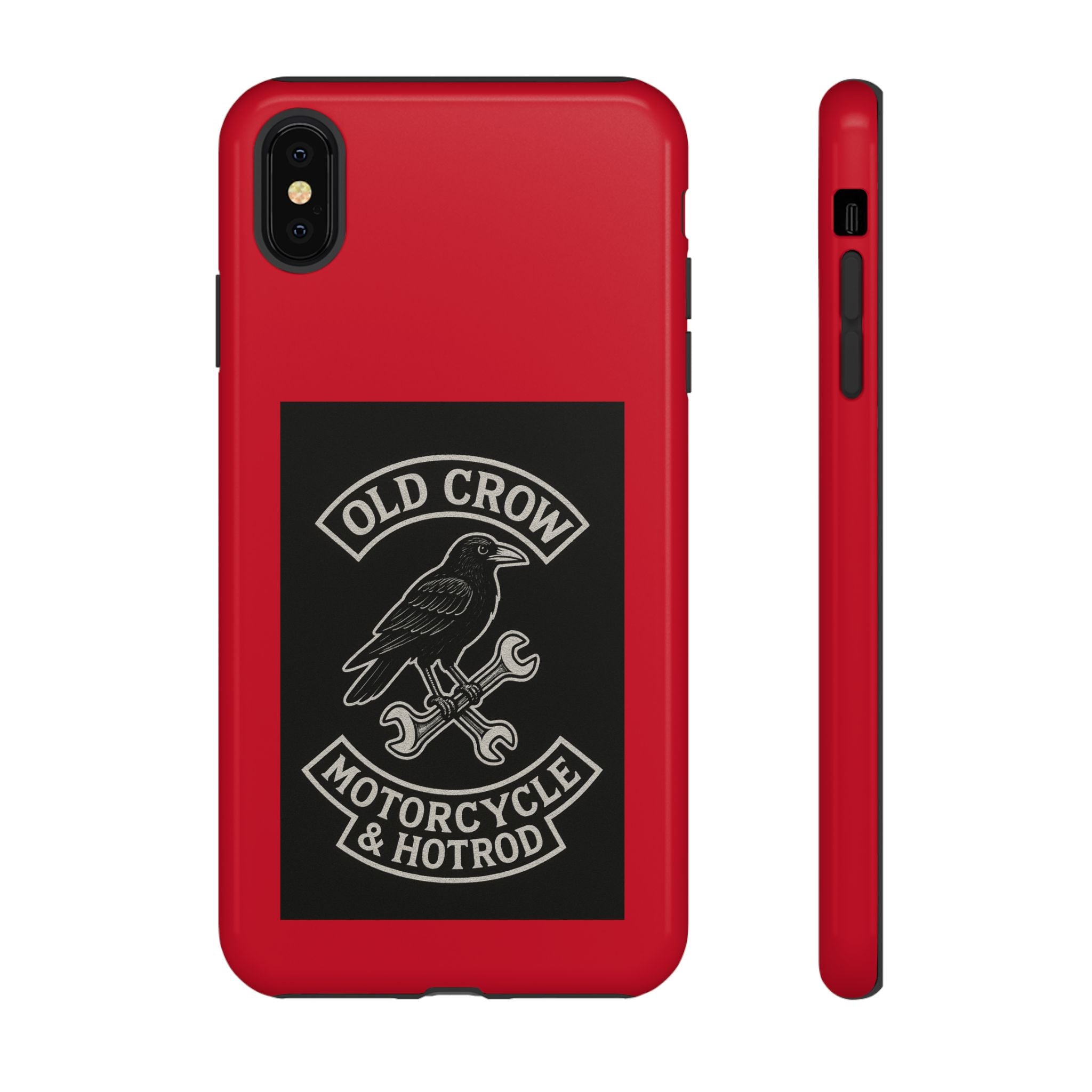 Old Crow Garage Retro Hotrod Rider Cases