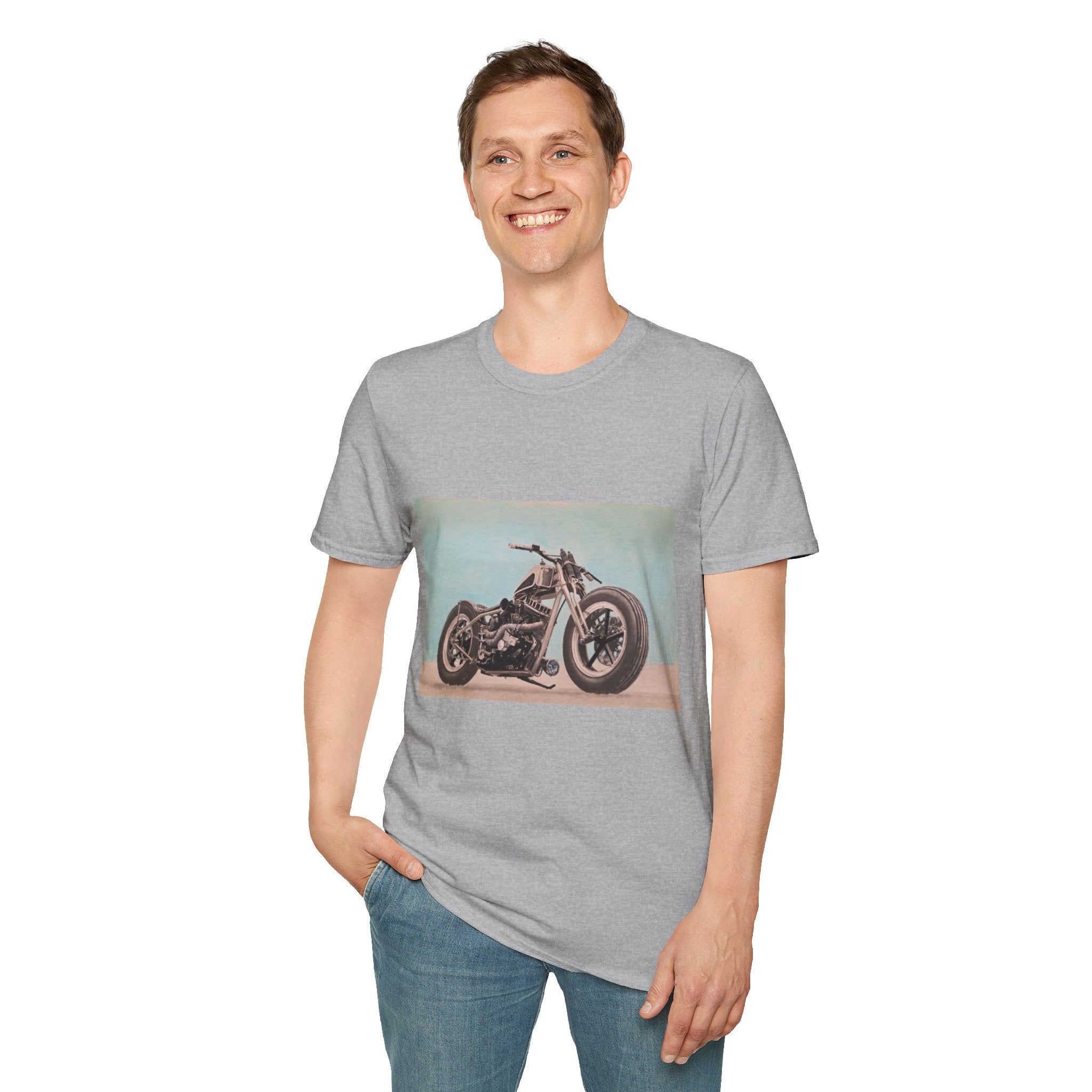 Low-Rider Chopper Canvas T-Shirt