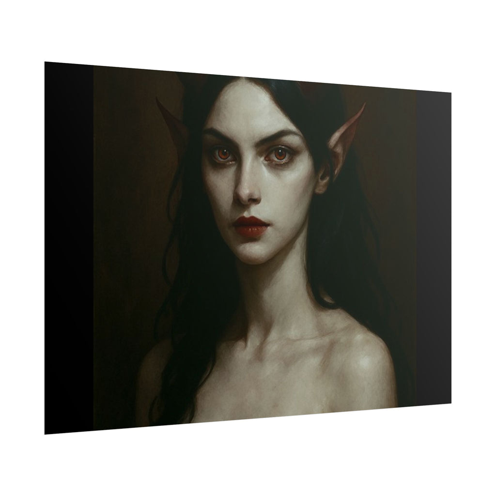 Gothic Art Rolled Posters, Dark Fantasy Wall Decor