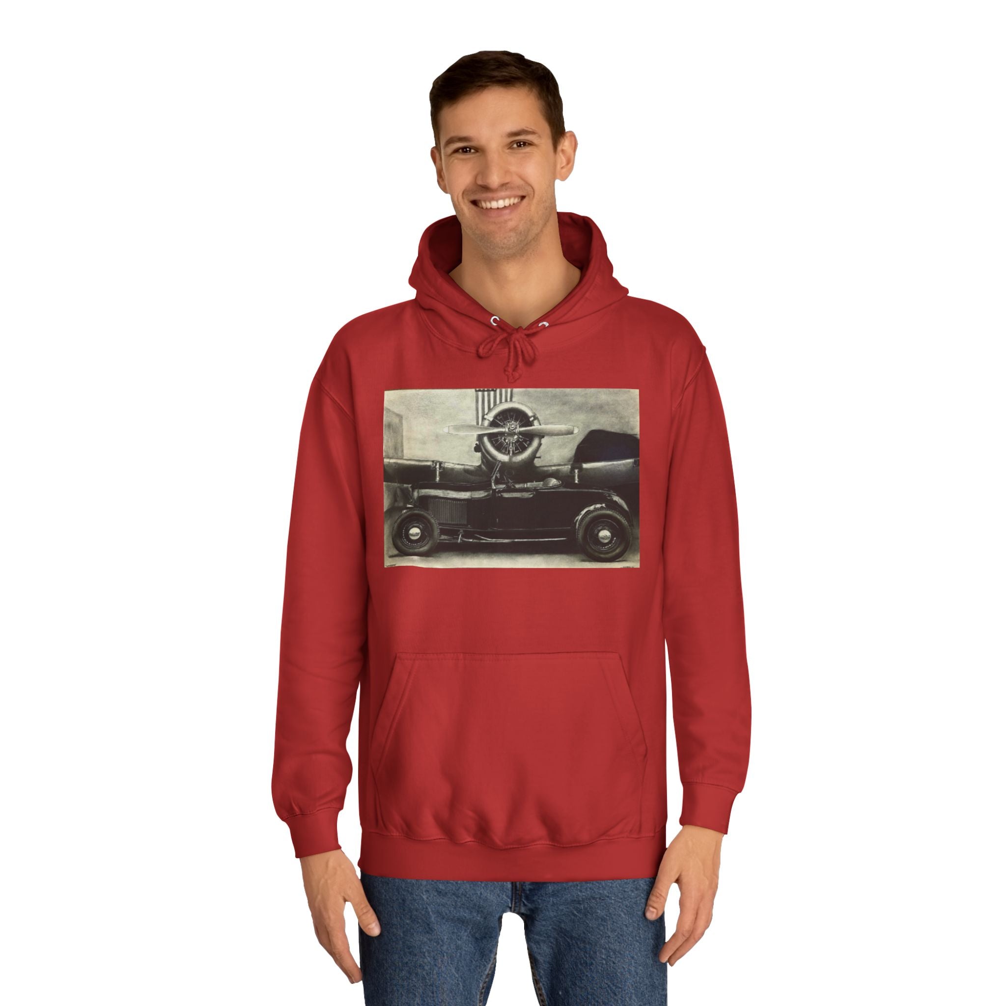 Sky and Speed Hoodie College Hoodie