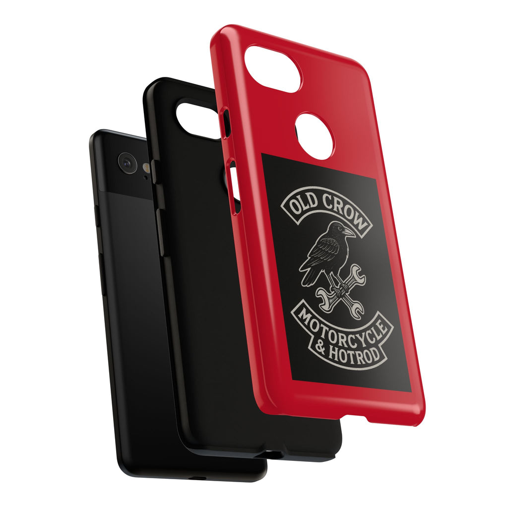 Old Crow Garage Retro Hotrod Rider Cases