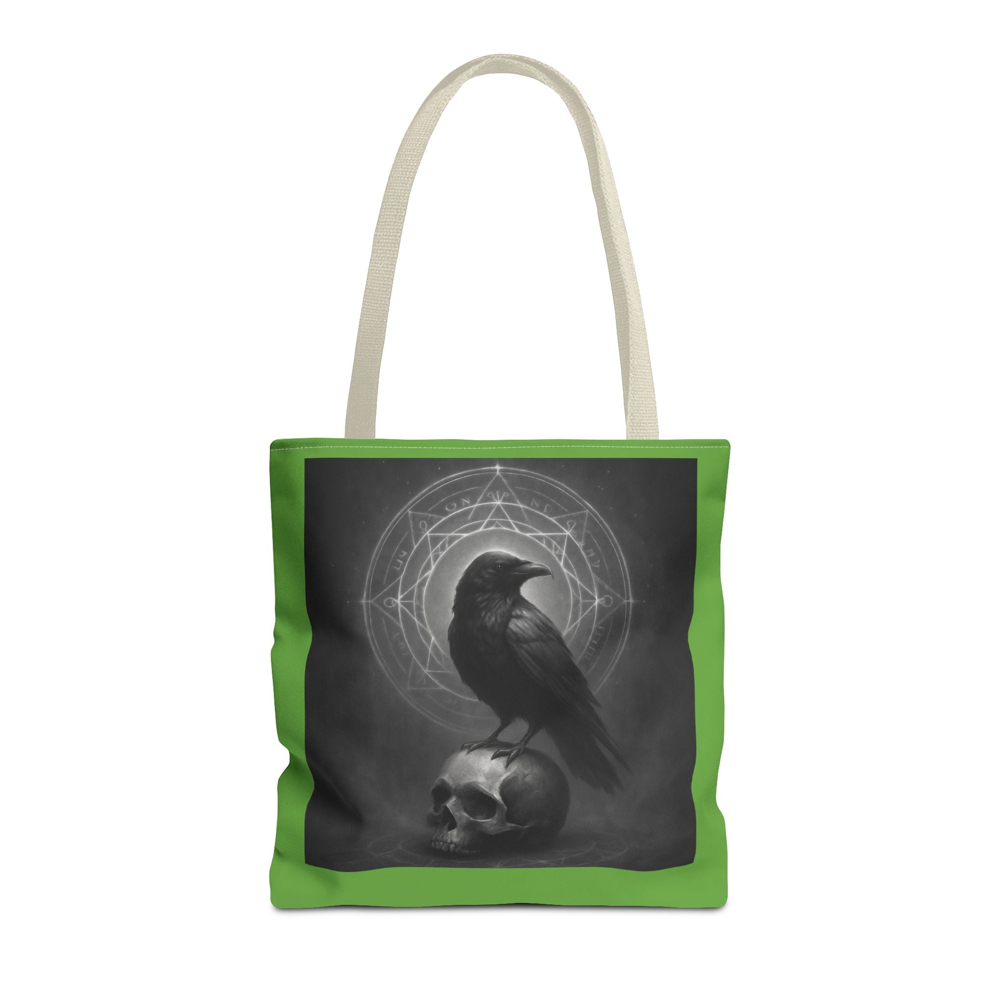 Black Raven & Skull Magic  Tote Bag