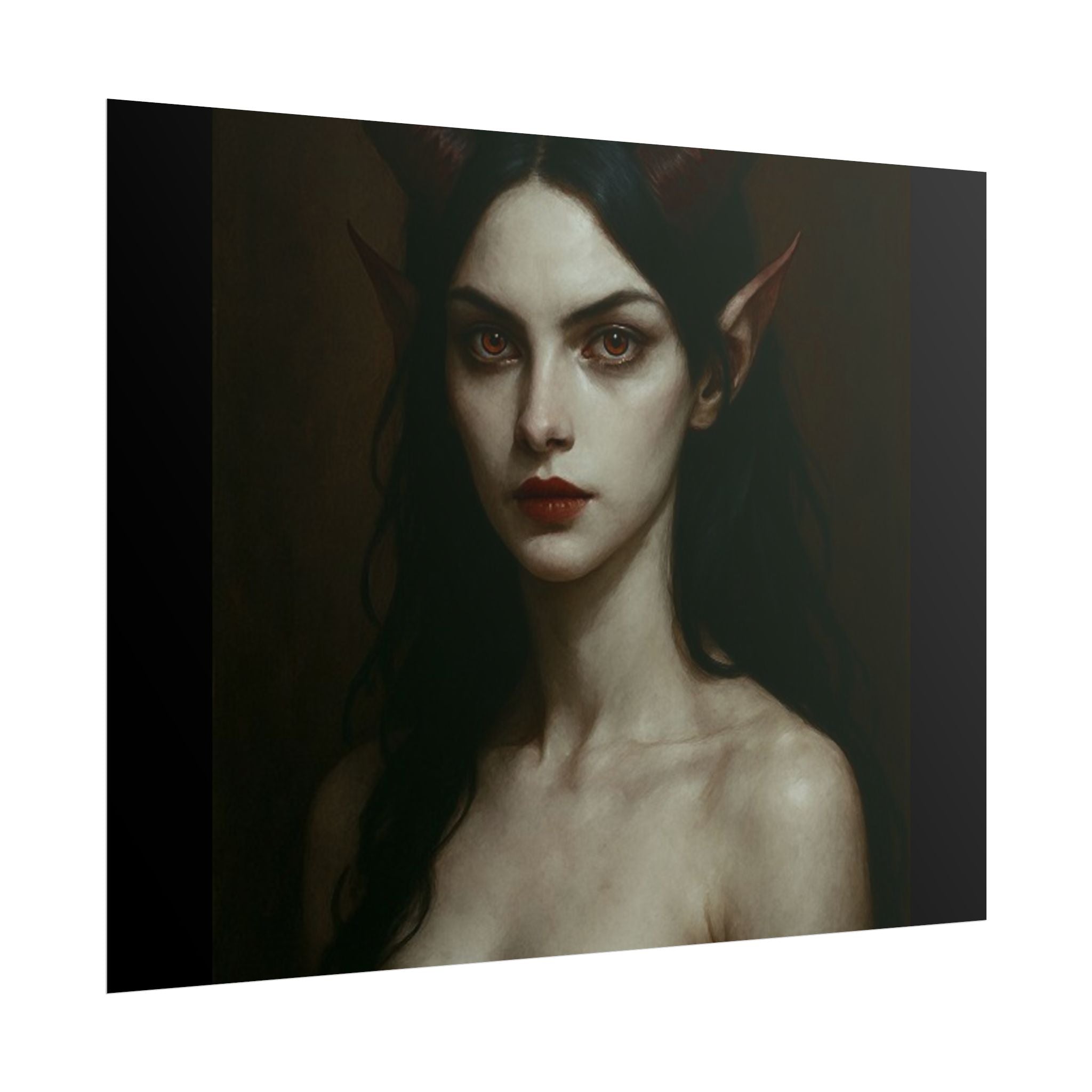 Gothic Art Rolled Posters, Dark Fantasy Wall Decor