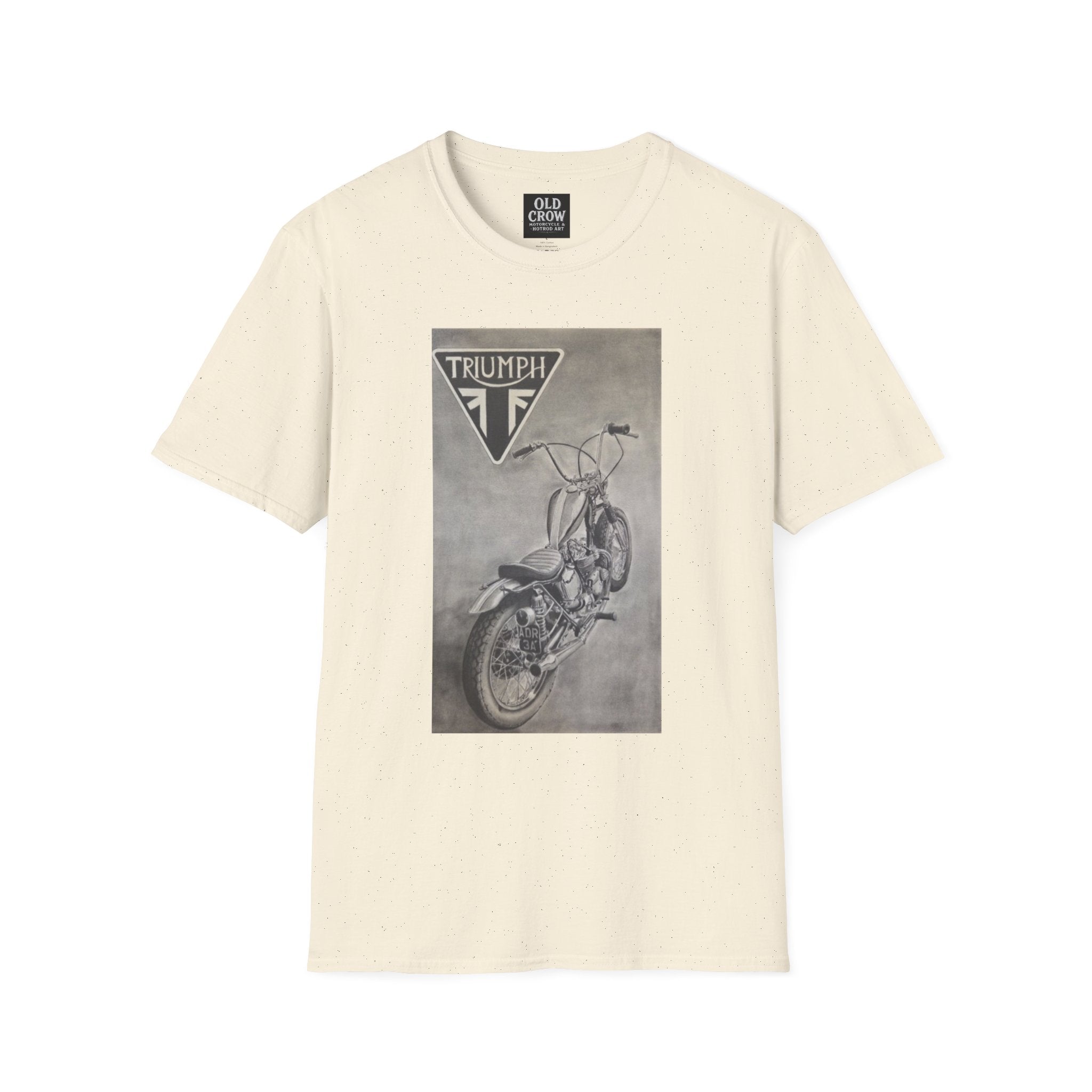 Retro Triumph Chopper Softstyle T-Shirt