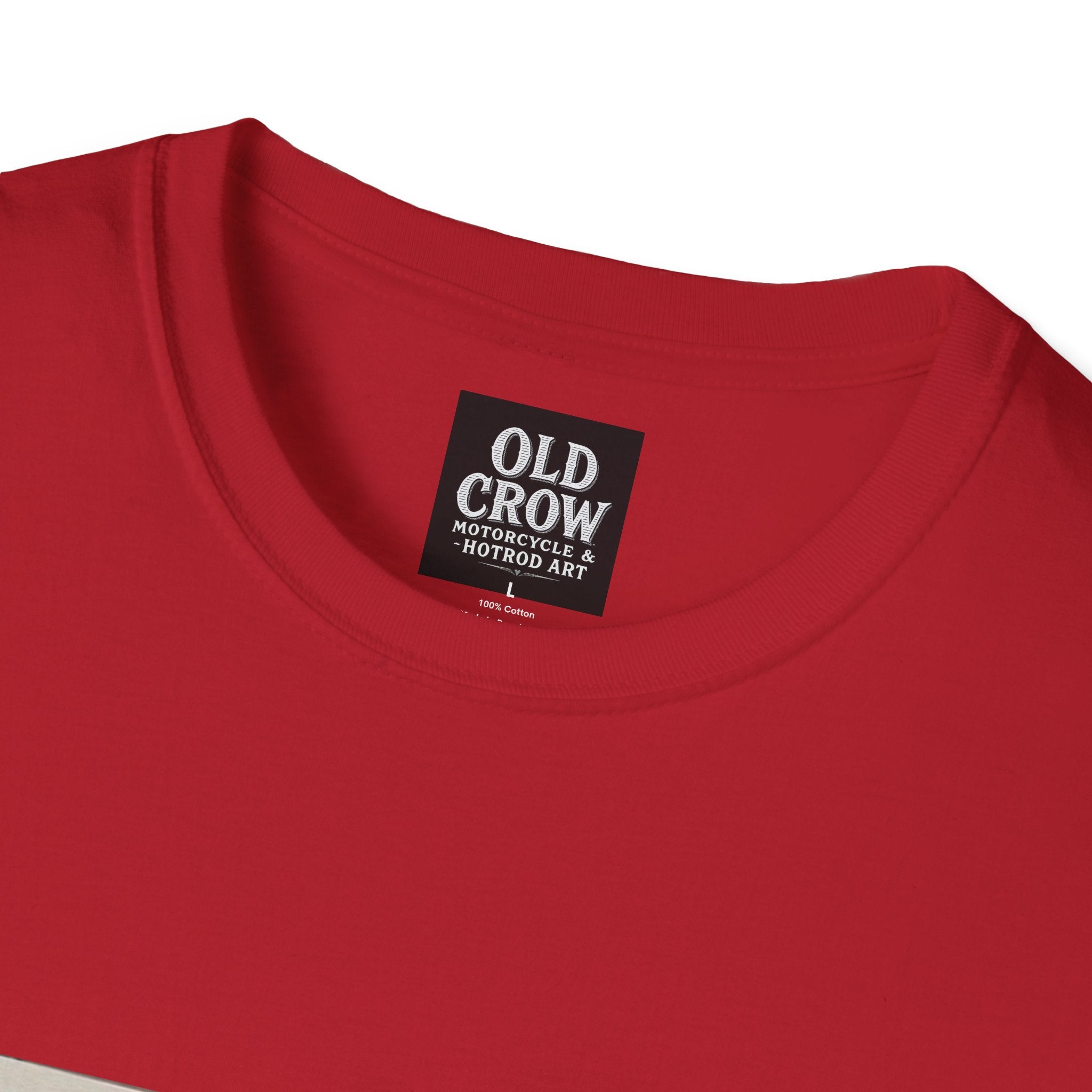 Aviation and Motorcycle Heritage Print  T-Shirt