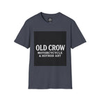 Old Crow Motorcycle & Hotrod Art  T-Shirt