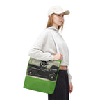 Wings Over Wheels Tote Bag
