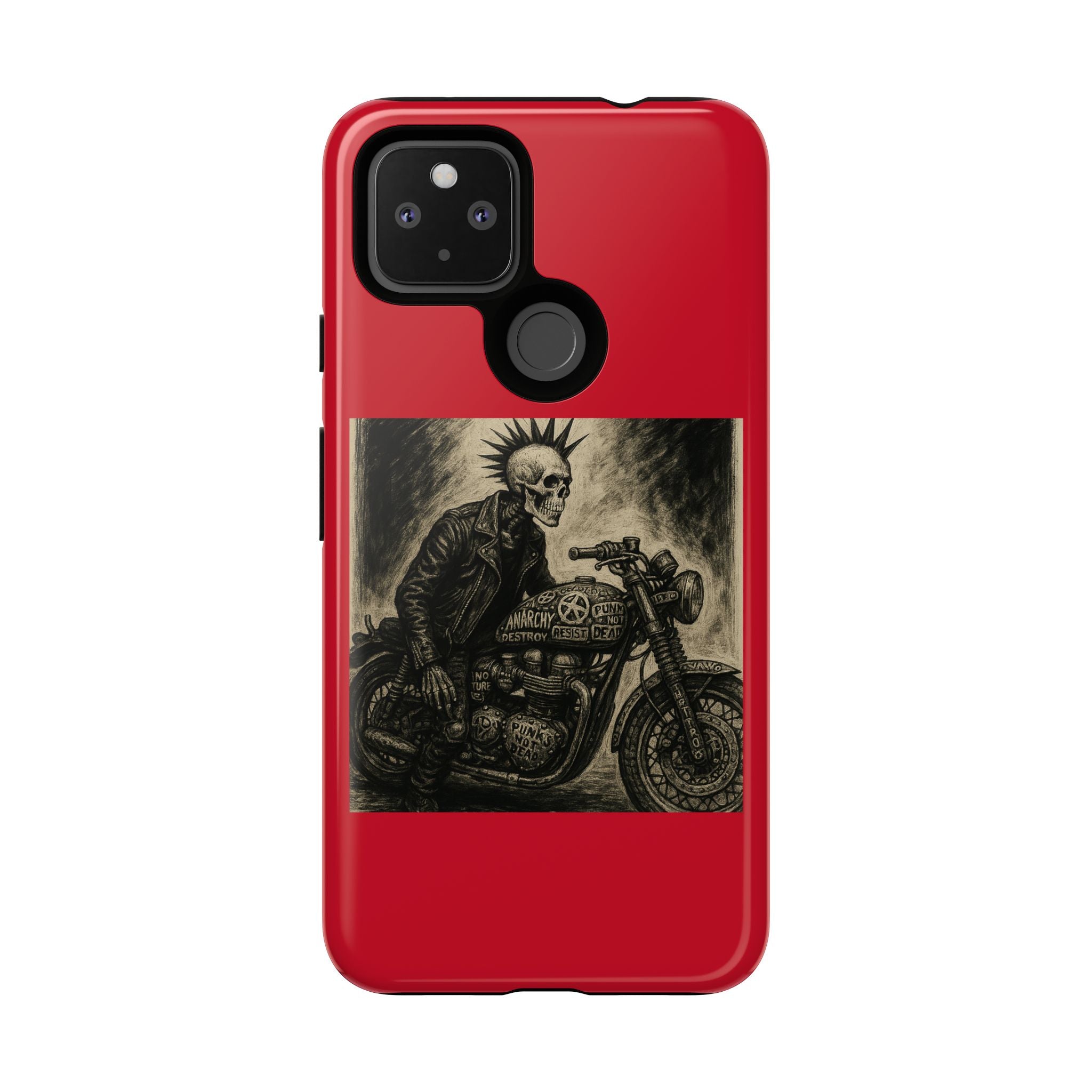 Gothic Punk Biker Skeleton Cases