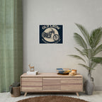 Old Crow Rolled Poster, Retro Wall Decor