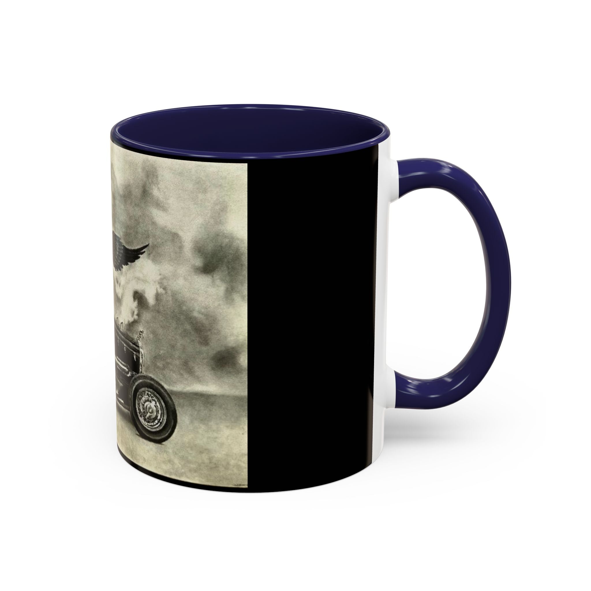 18 Vintage Racing Accent Coffee Mug