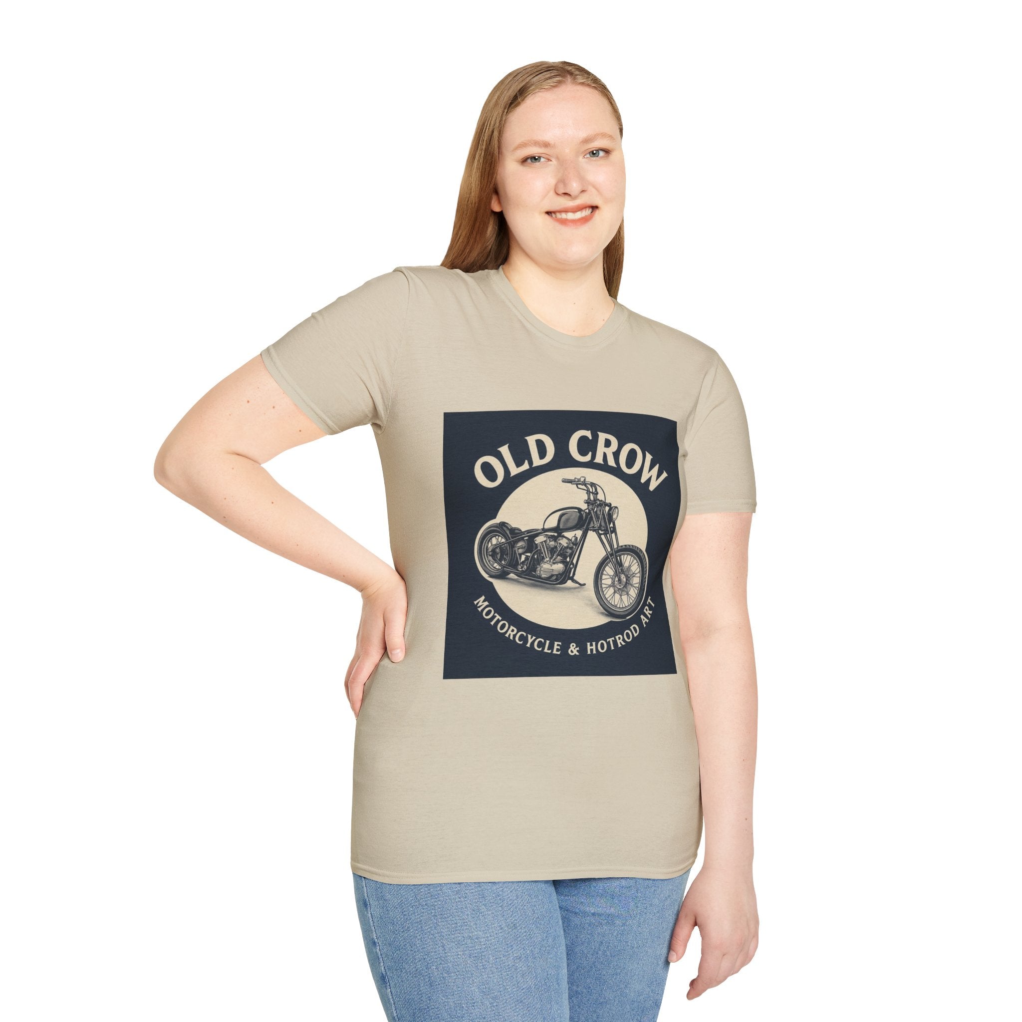 Old Crow Vintage Chopper Softstyle T-Shirt