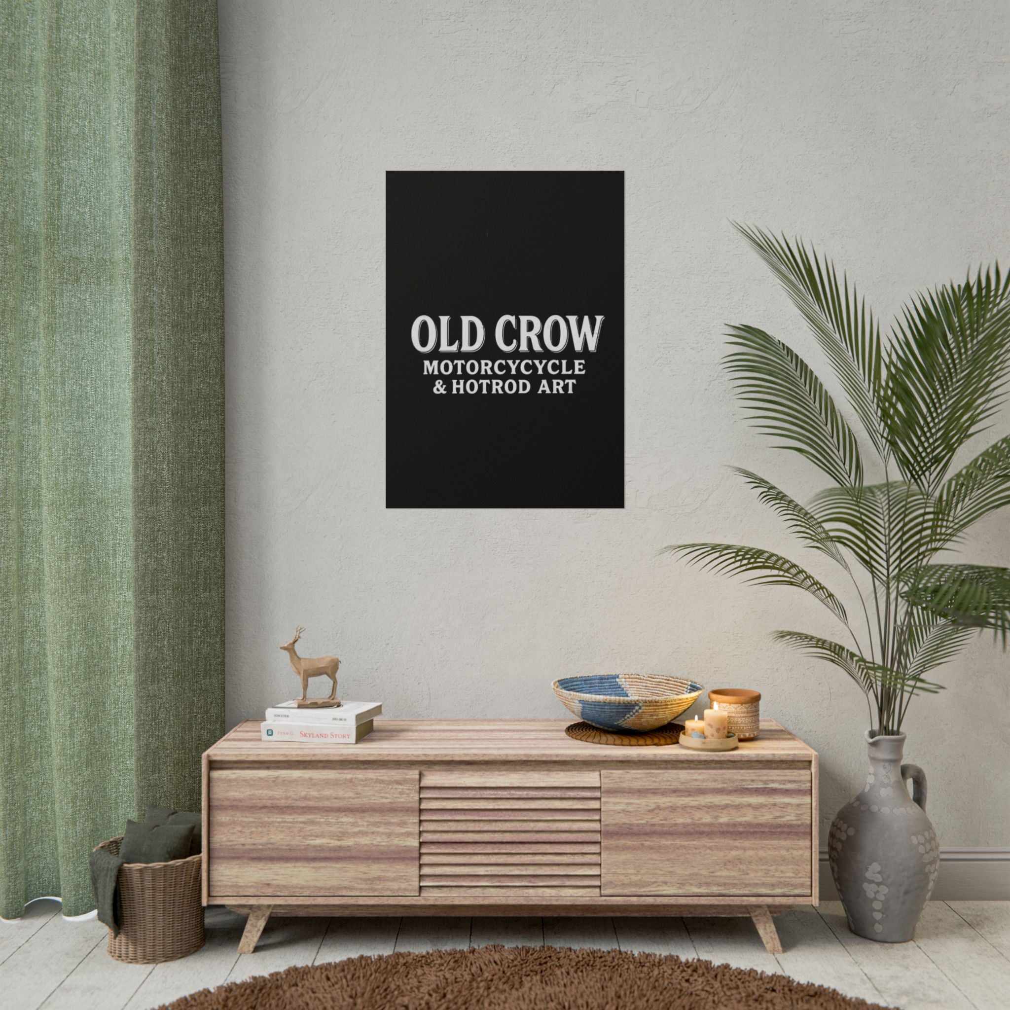 Old Crow: The Omen Art Rolled Posters