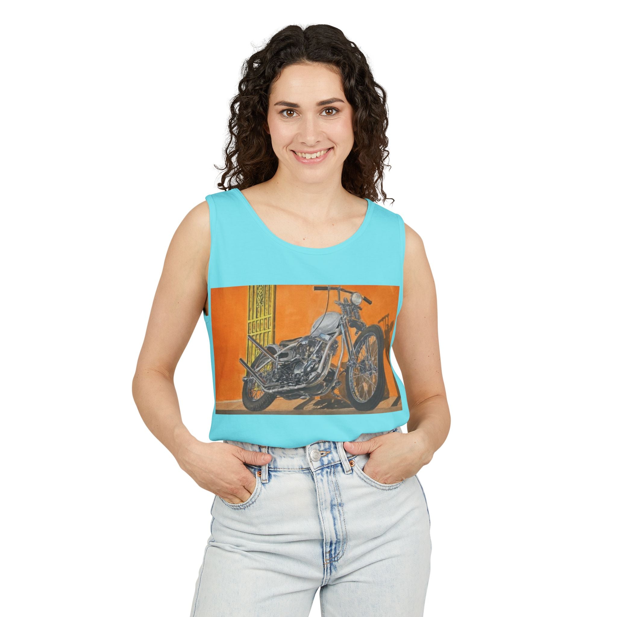 Sunset Chopper Tank Top