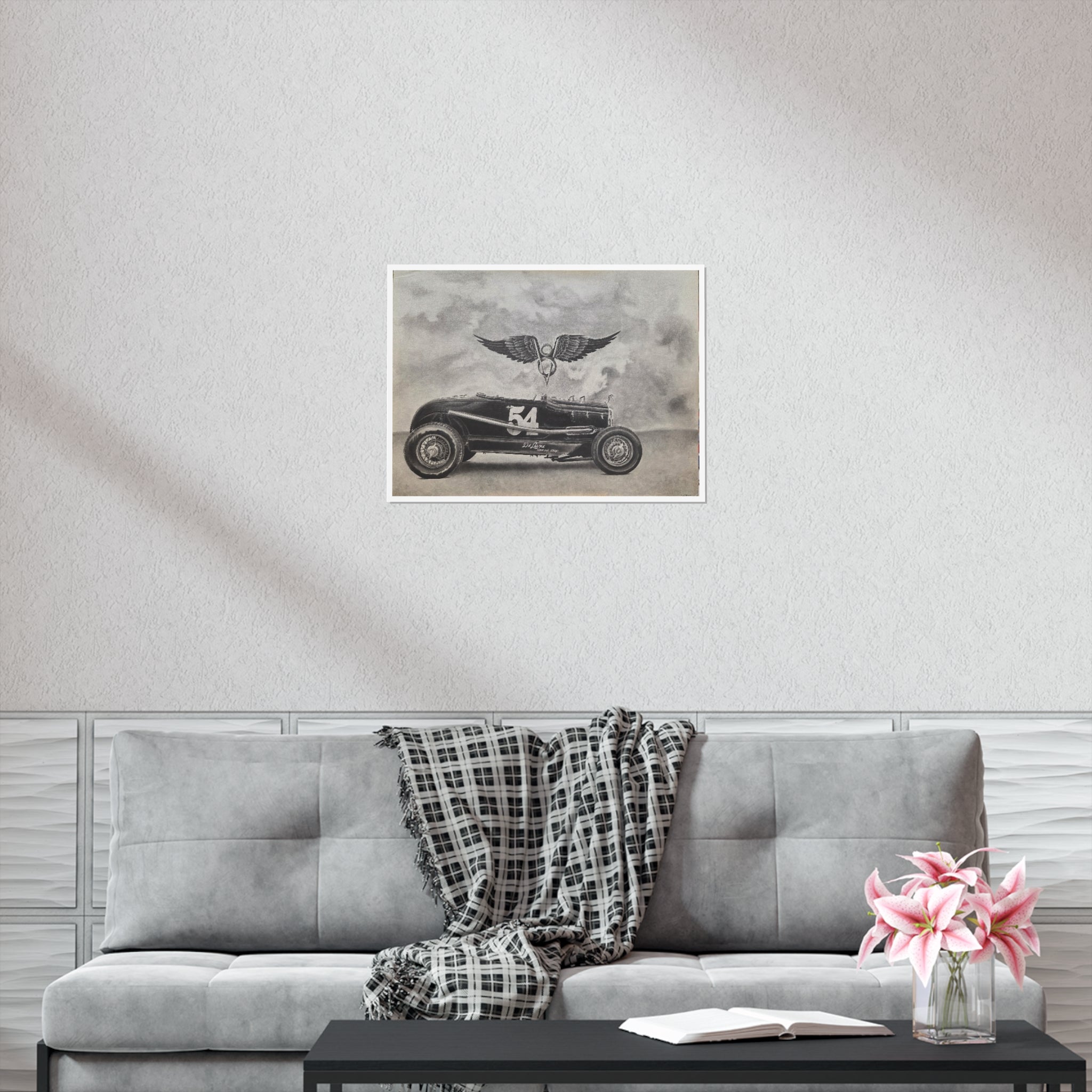 Old Crow: Speed, Steel & Spirit Art Print