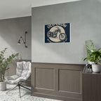Old Crow Rolled Poster, Retro Wall Decor