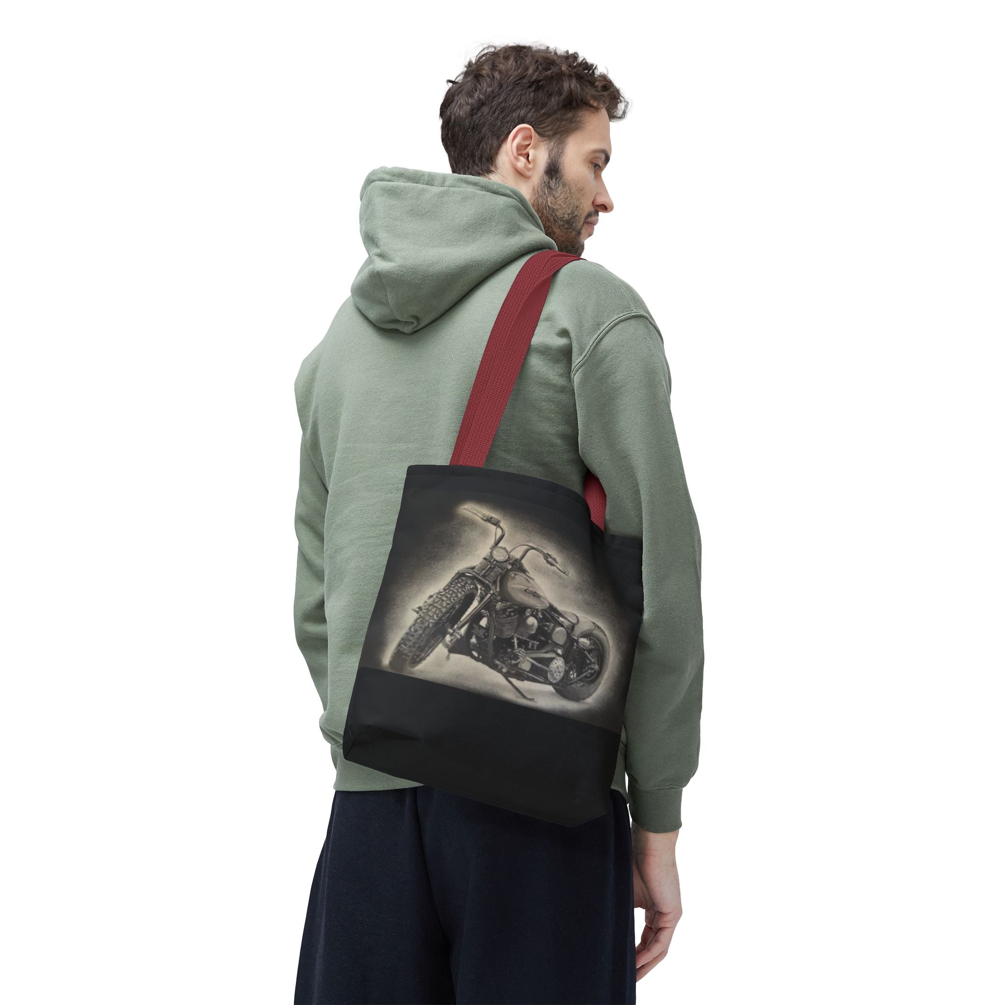 Chrome Shadow Tote Bag