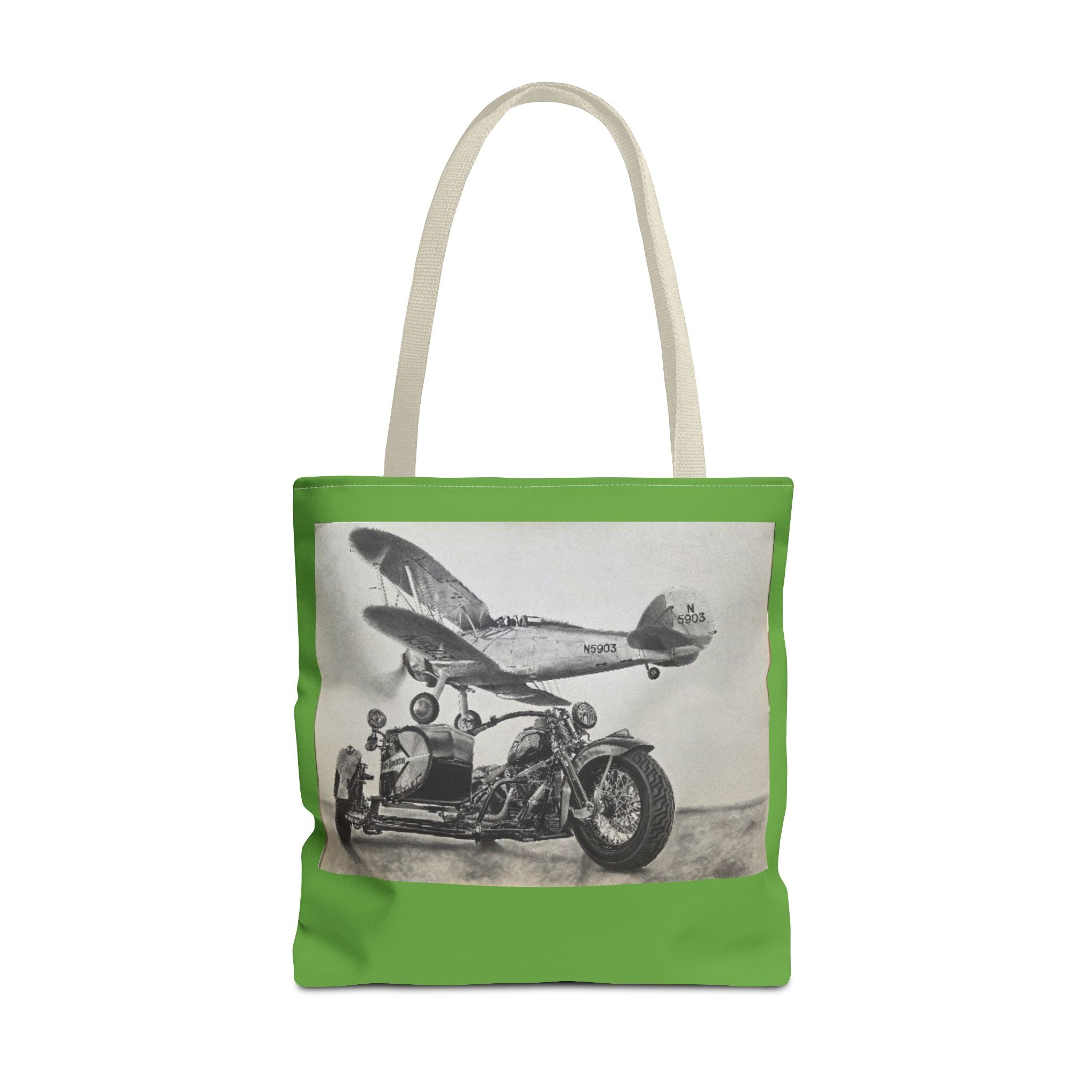 Biplane Brotherhood Tote Bag