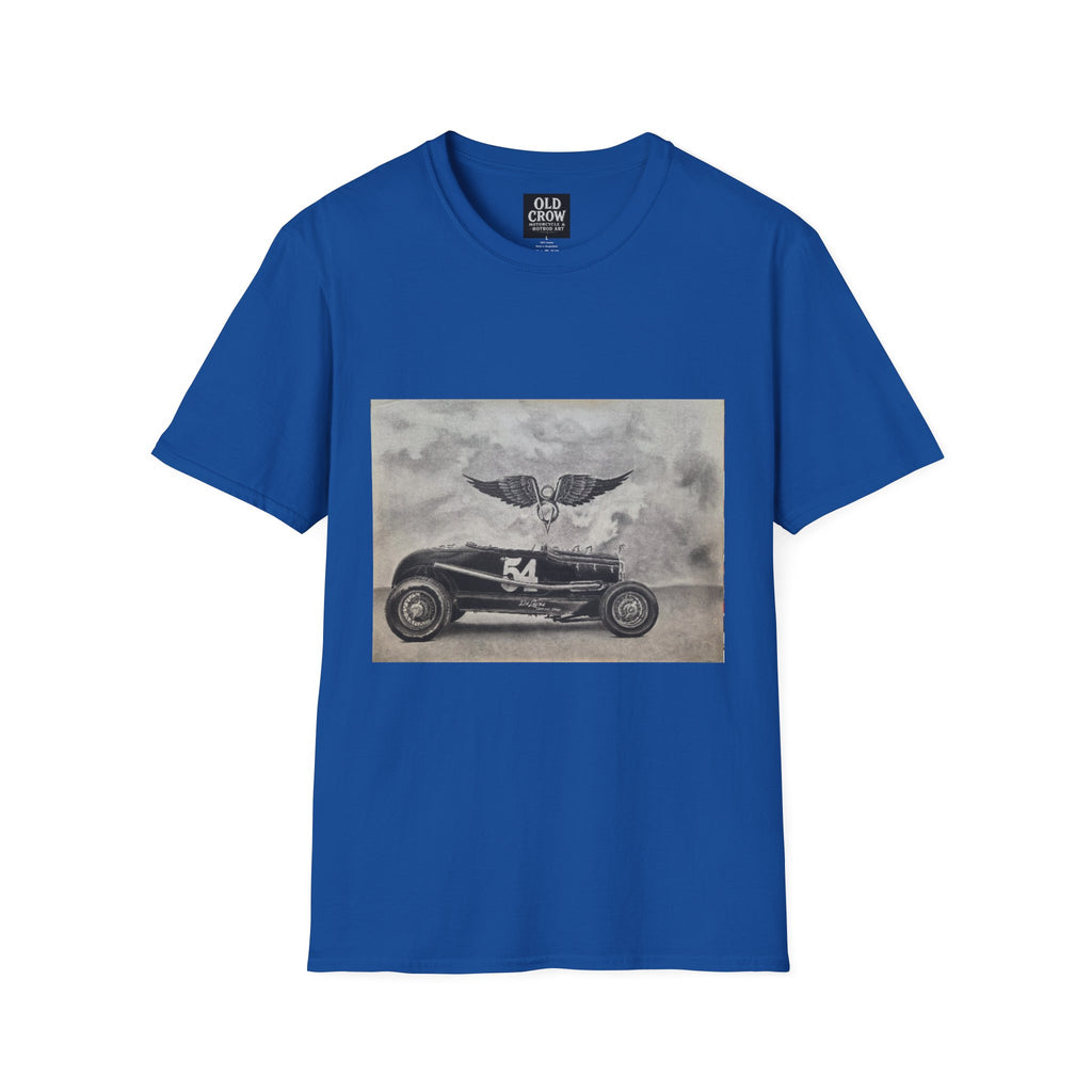 Hotrod Racer No. 54 Softstyle T-Shirt