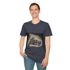 Custom Bobber Bike Canvas T-Shirt