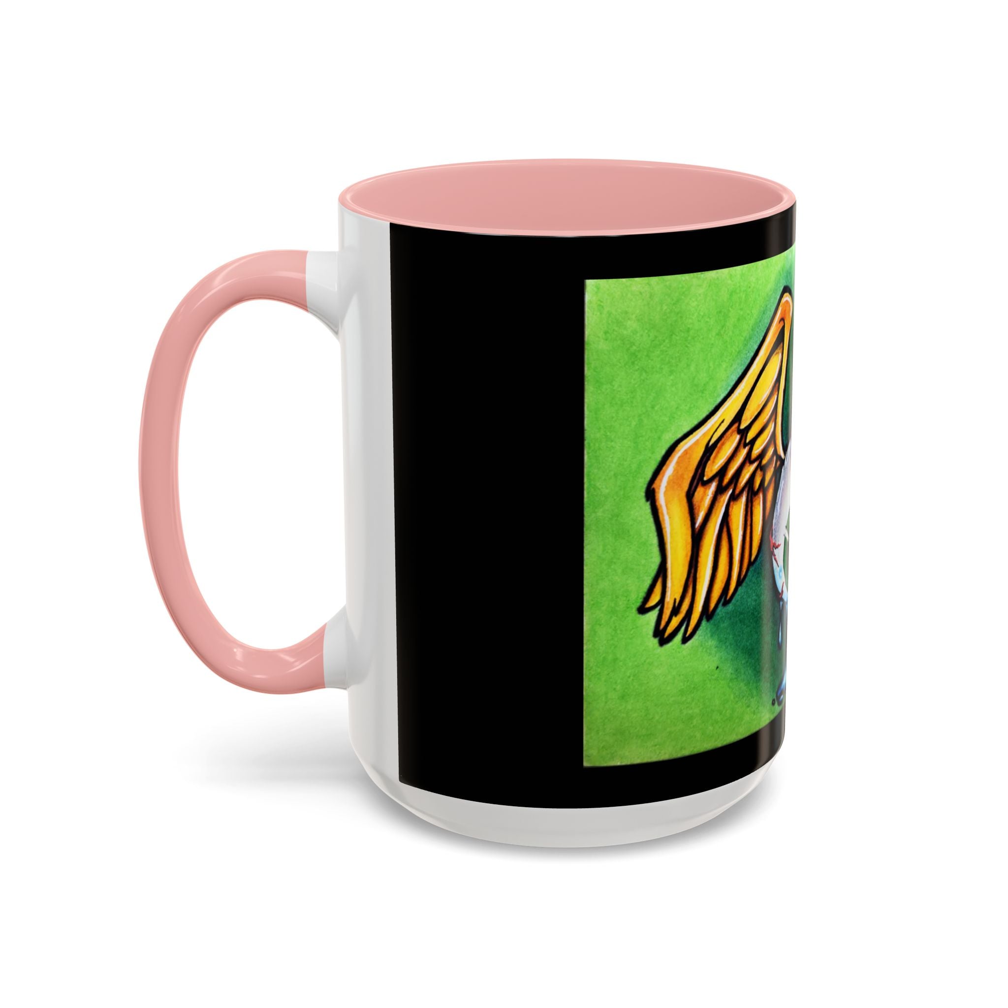 28 Whimsical Gothic Winged Eye Coffee Mug