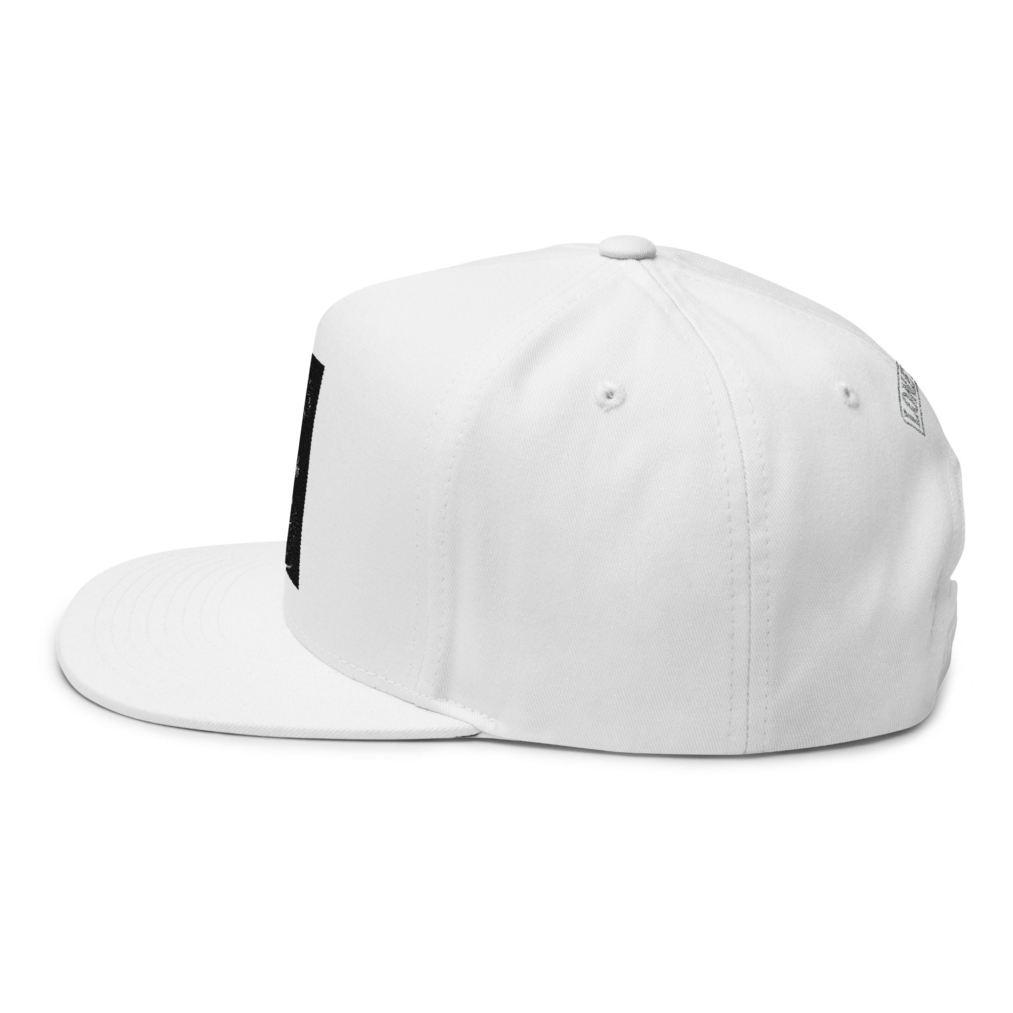 Flat Bill Cap (Embroidery)