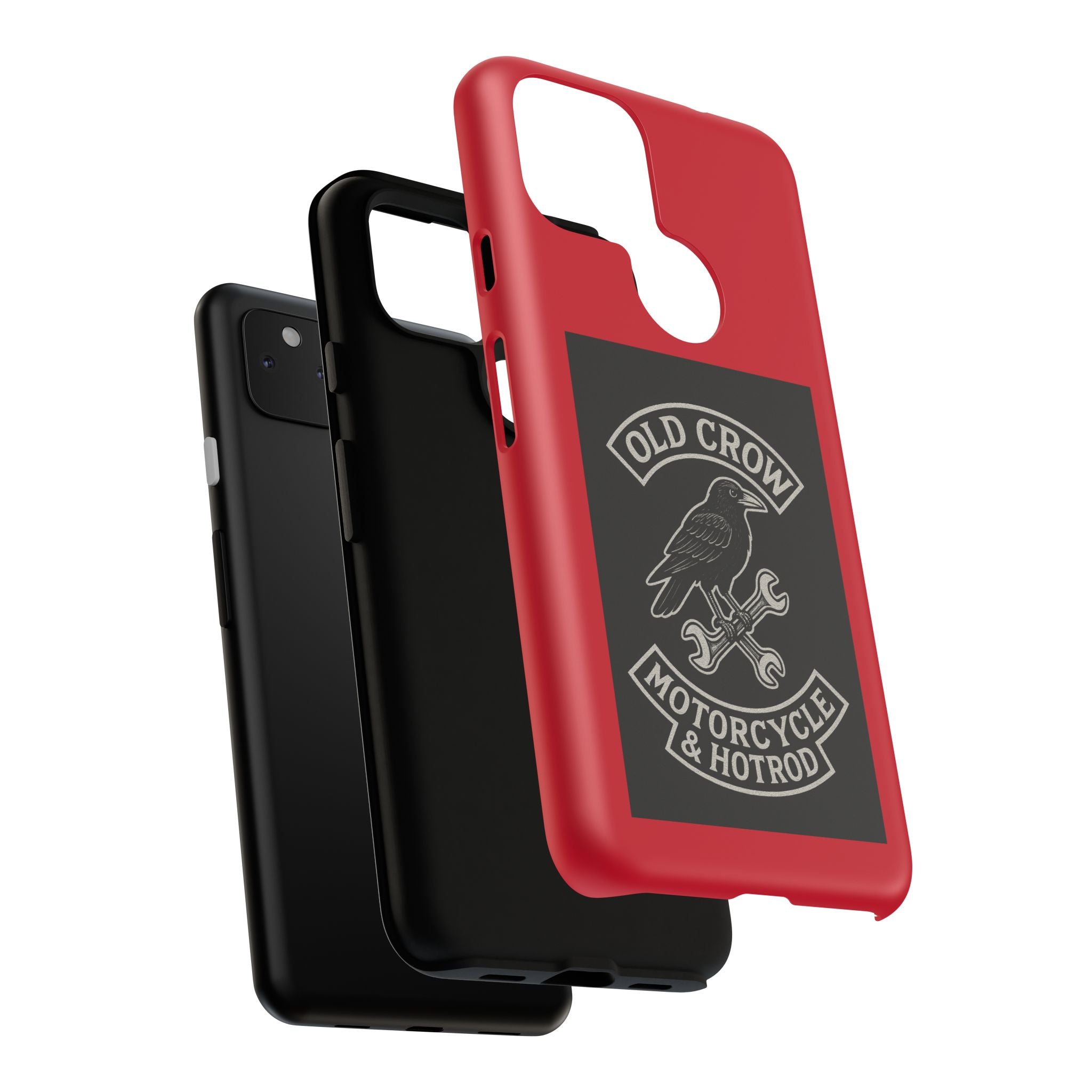 Old Crow Garage Retro Hotrod Rider Cases