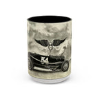 8 Vintage Racing Accent Coffee Mug