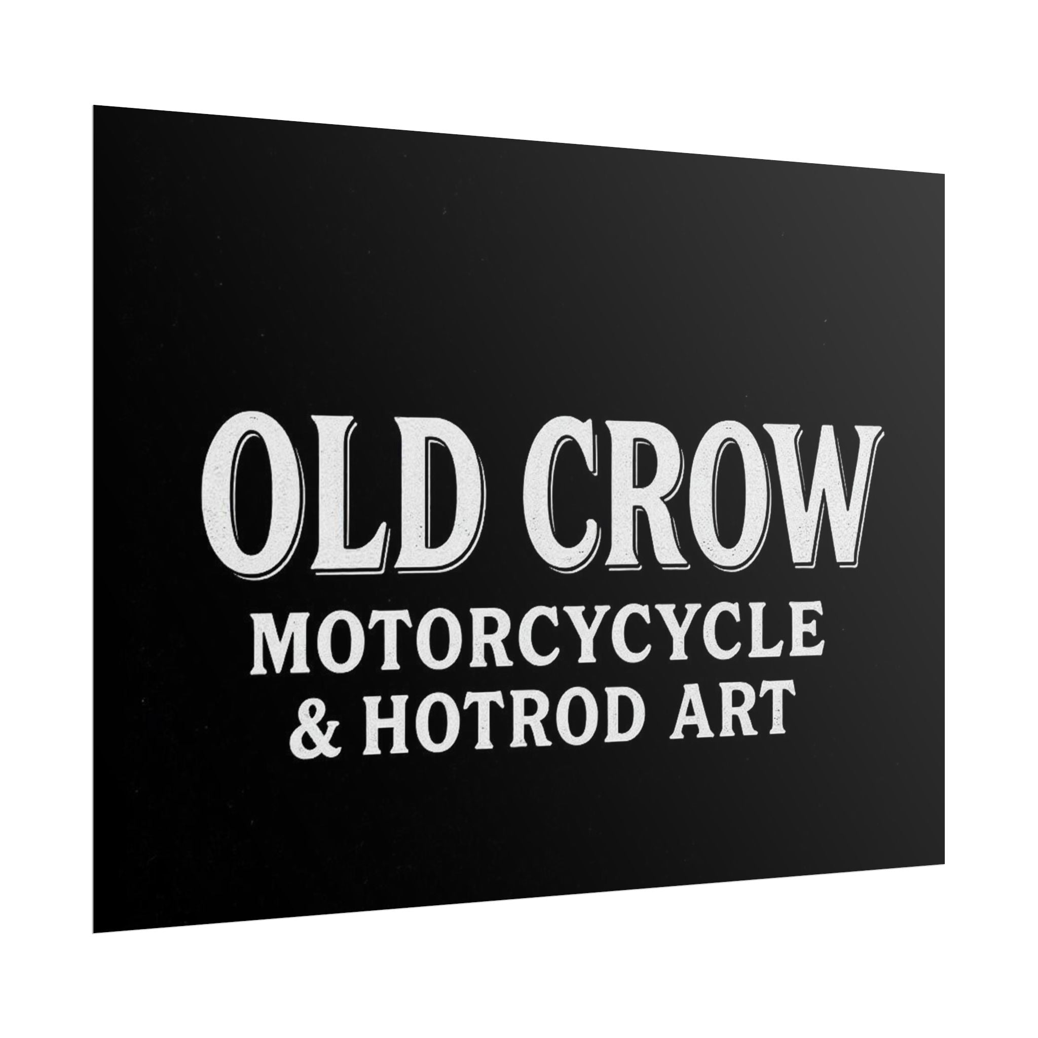 Old Crow: The Omen Art Rolled Posters