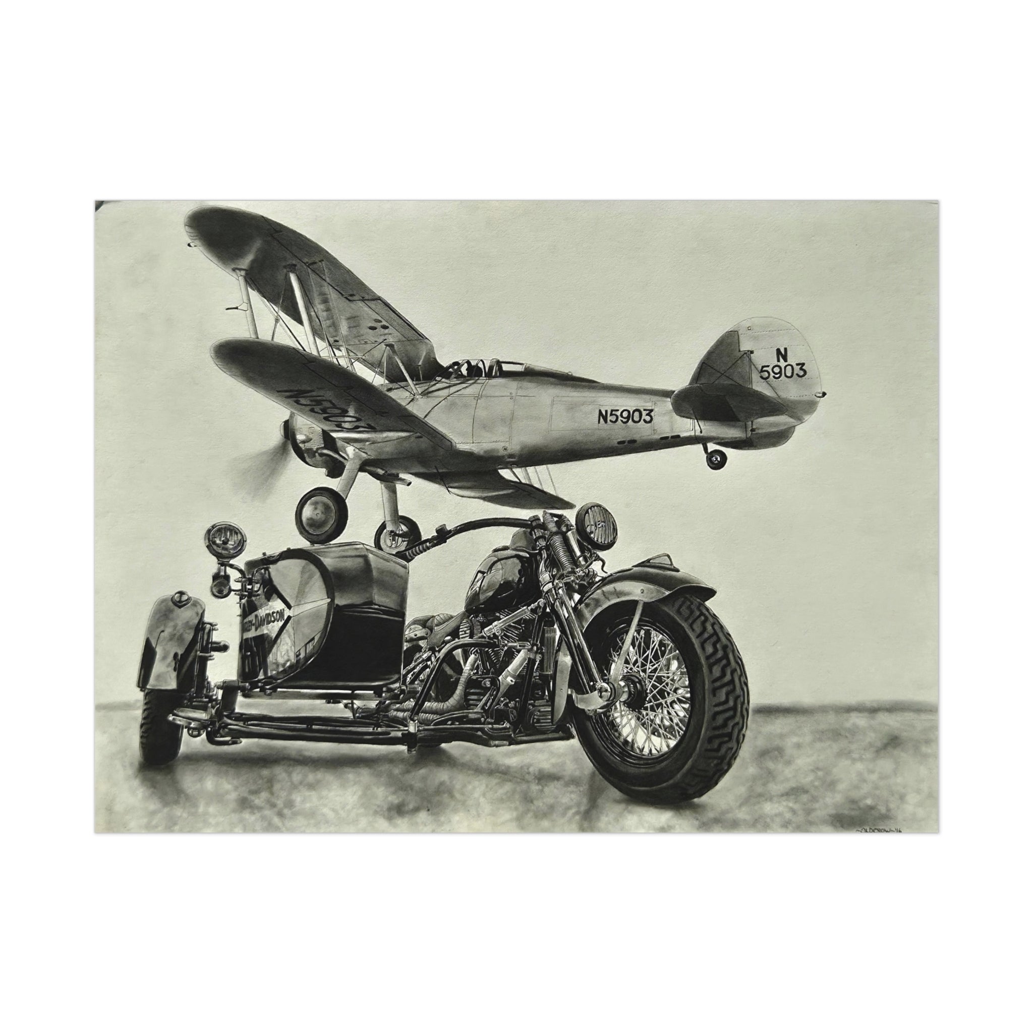 From Runway to Highway Transportation Art Print
