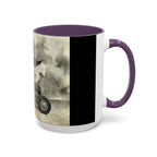 8 Vintage Racing Accent Coffee Mug