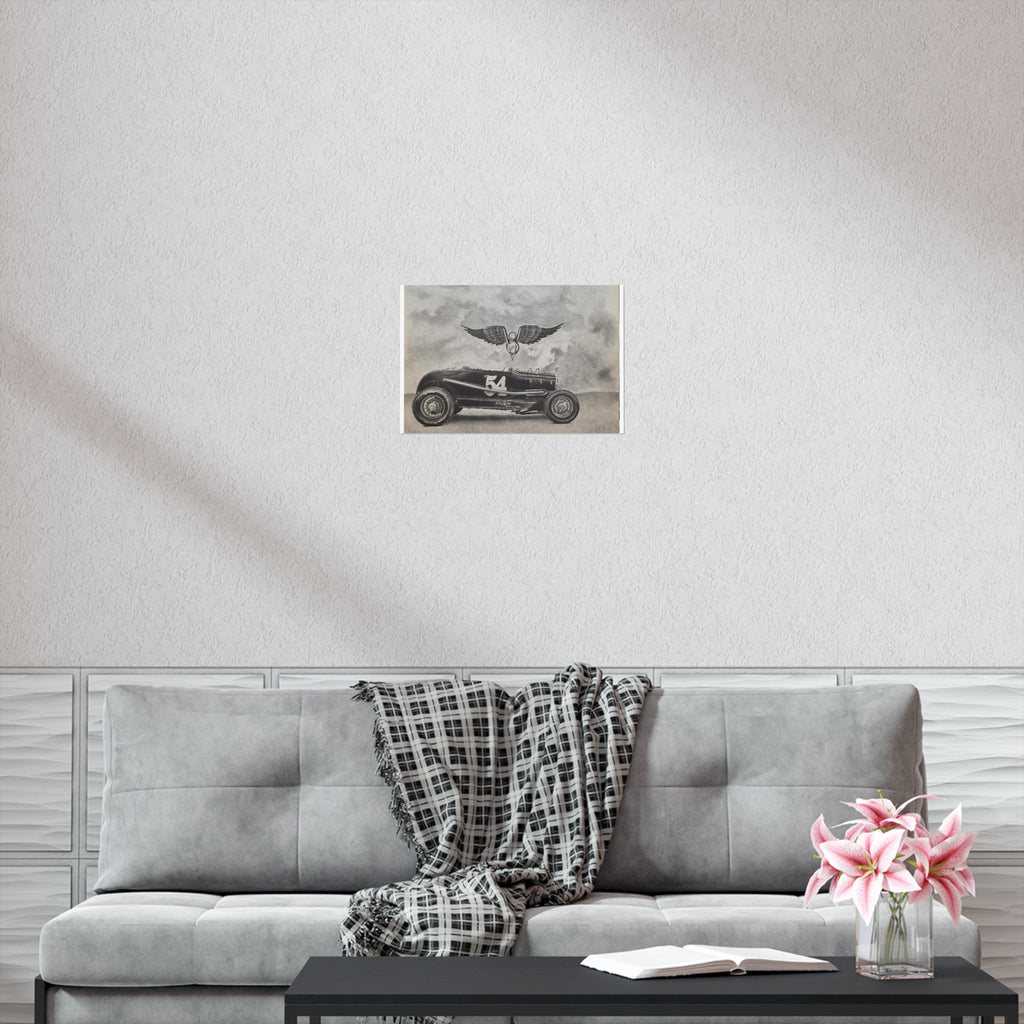 Old Crow: Speed, Steel & Spirit Art Print