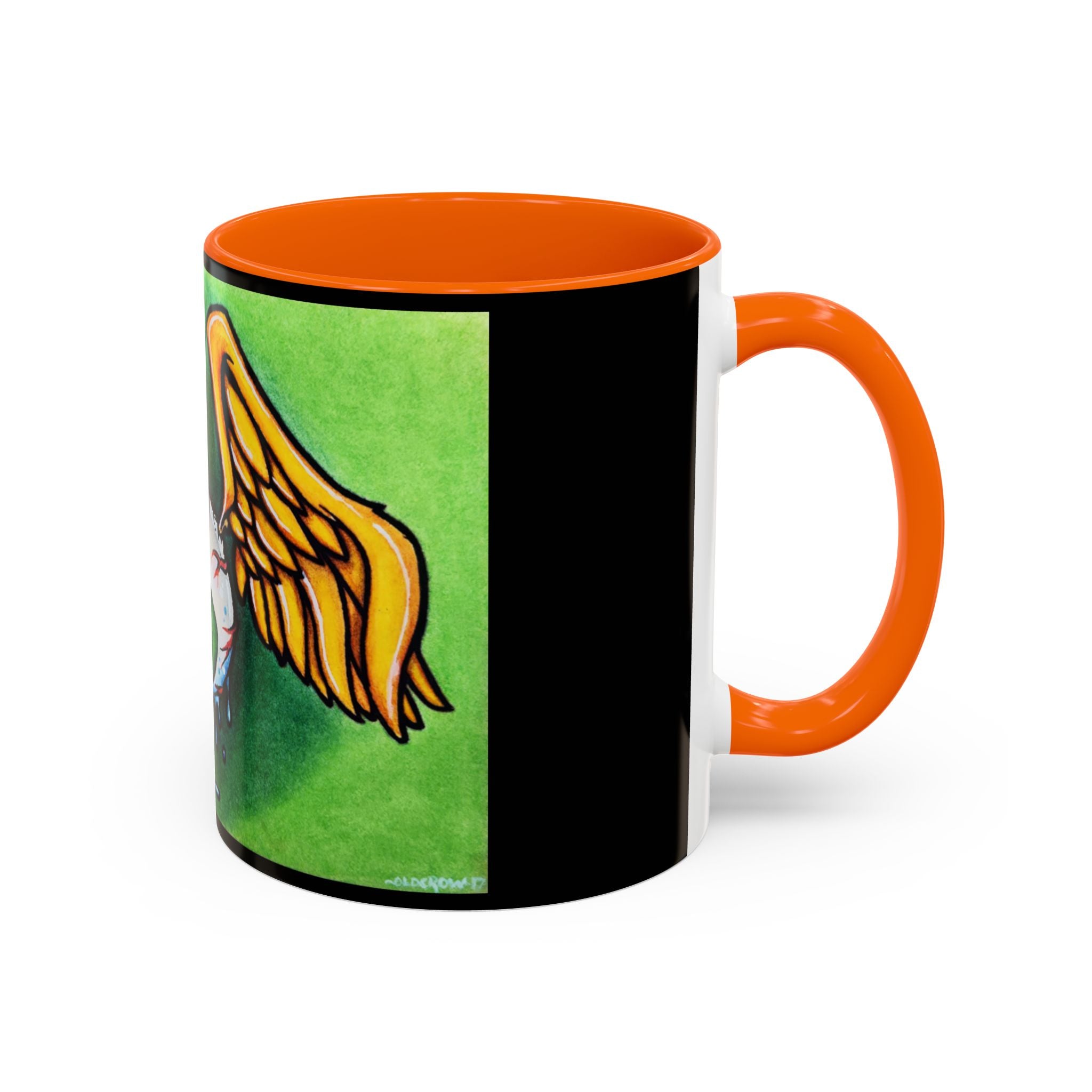 28 Whimsical Gothic Winged Eye Coffee Mug