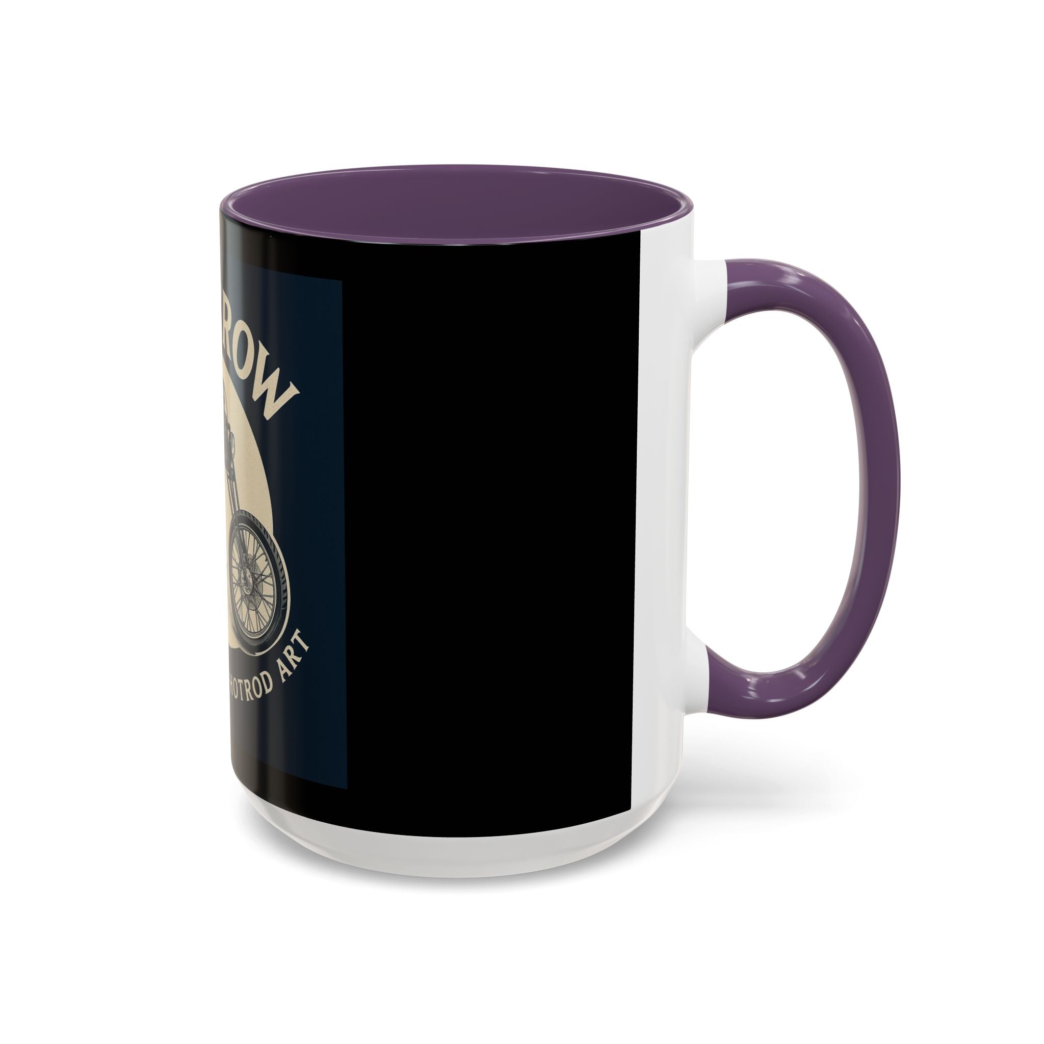 4 Old Crow Motorcycle Art Coffee Mug