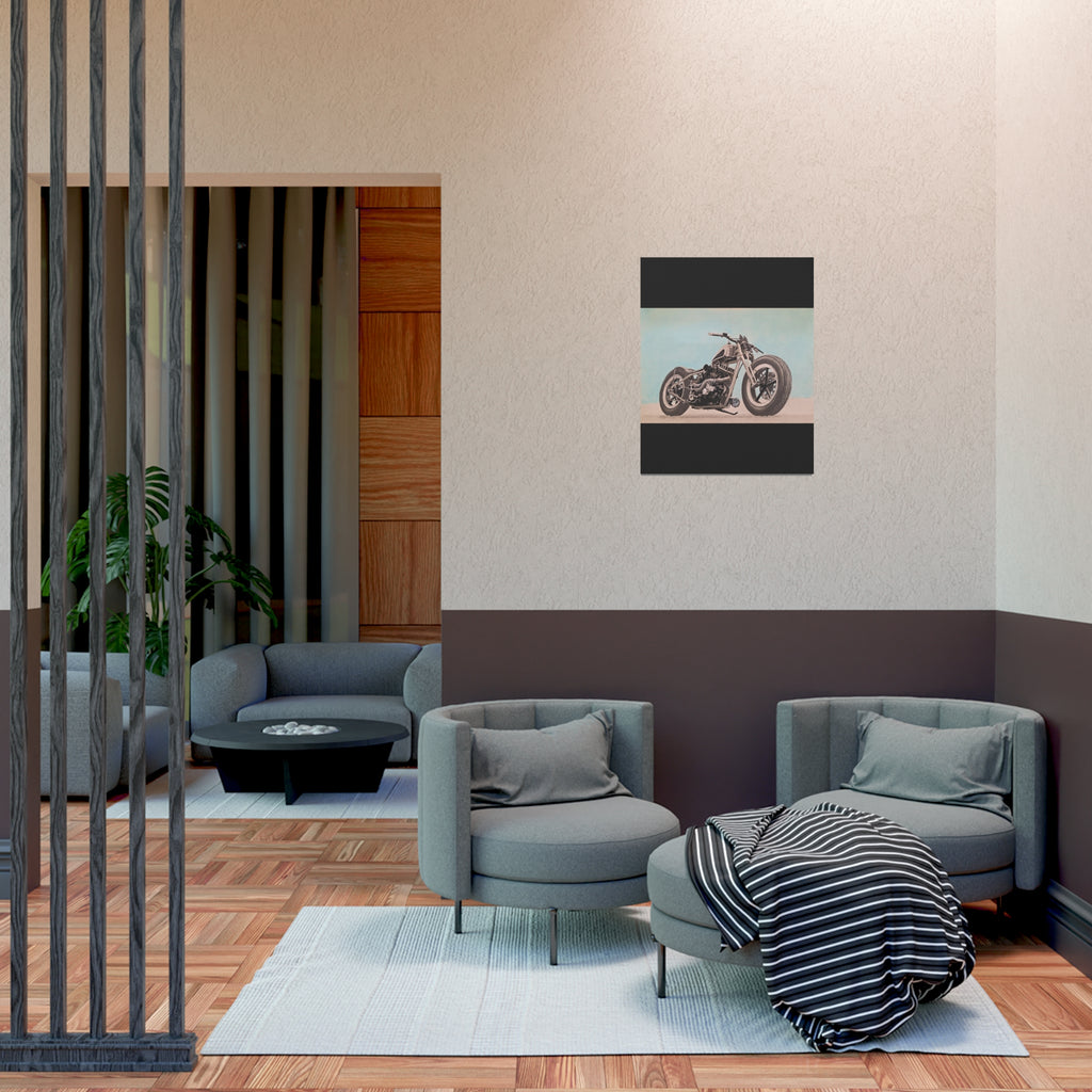 Chopper Soul, Open Sky Motorcycle Art Print