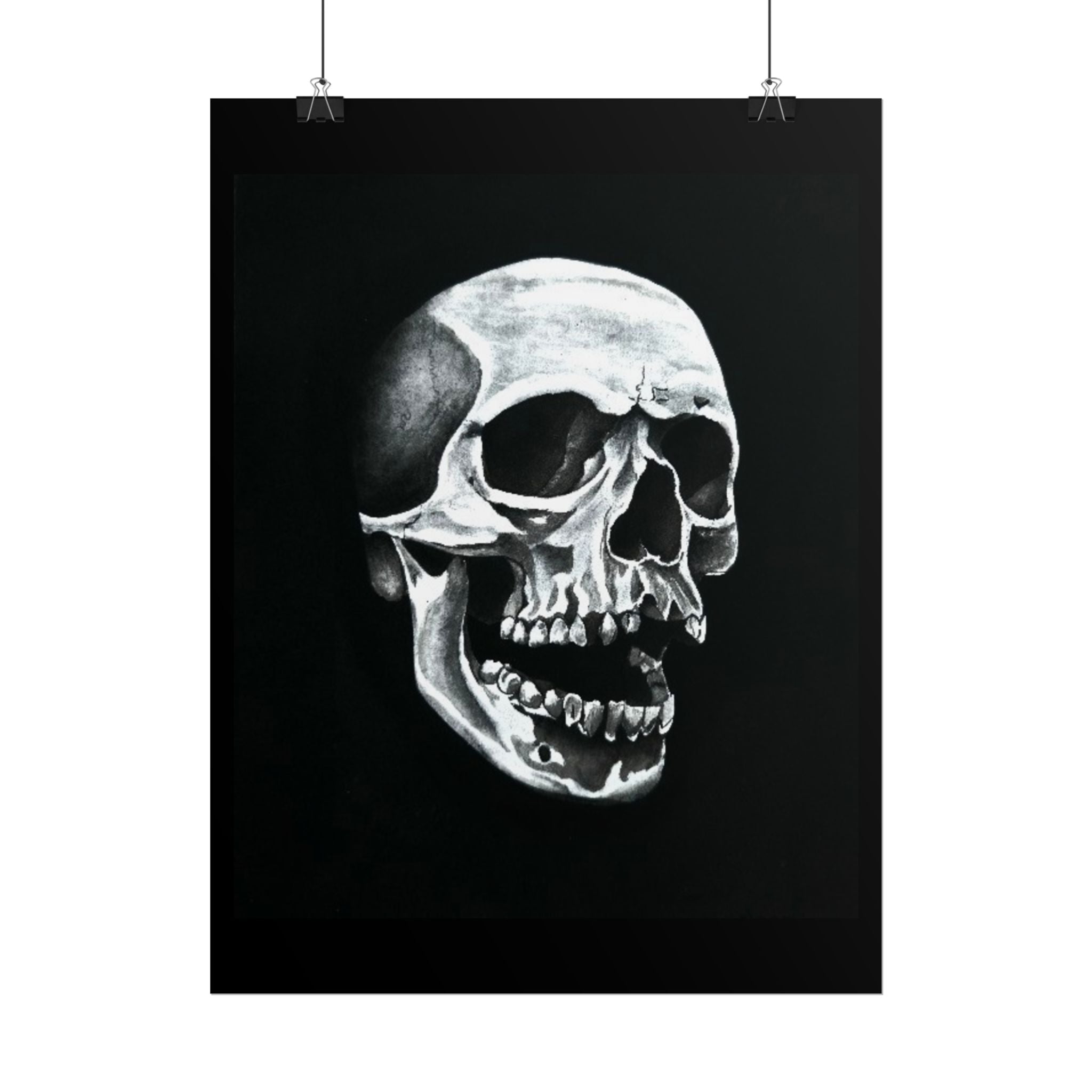 Skull Art Rolled Posters