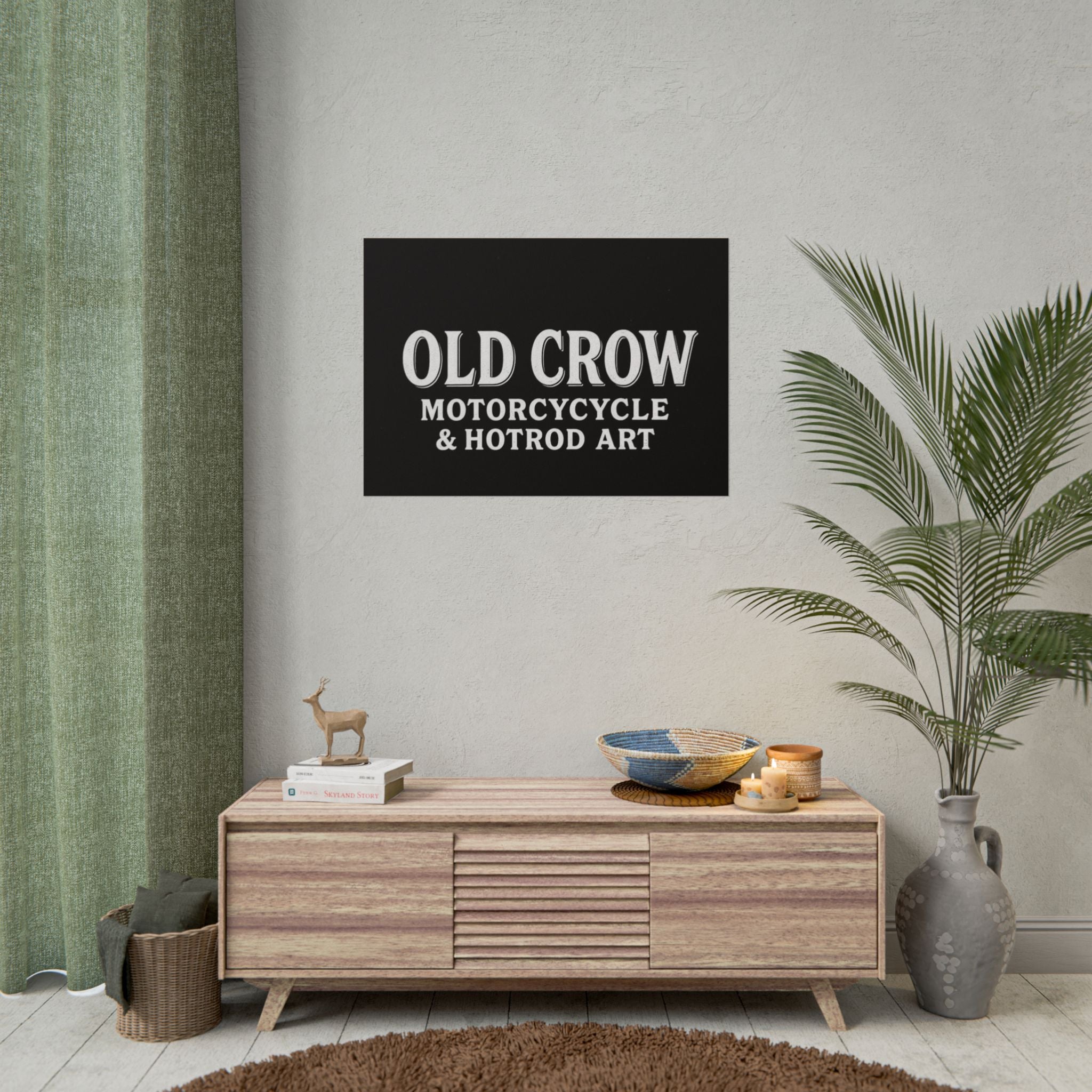 Old Crow: The Omen Art Rolled Posters