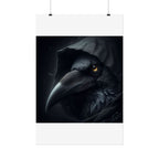 Dark Raven Hooded Rolled Poster