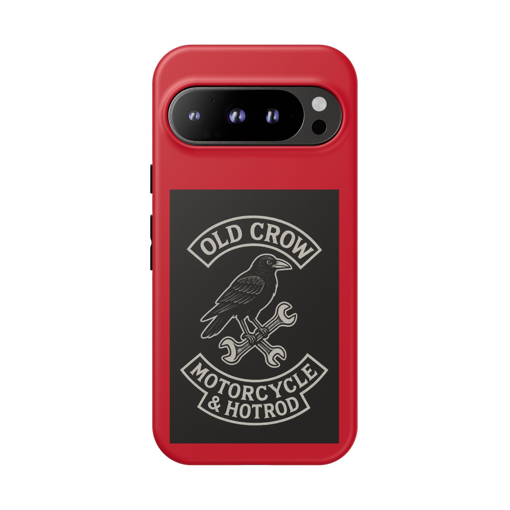 Old Crow Garage Retro Hotrod Rider Cases
