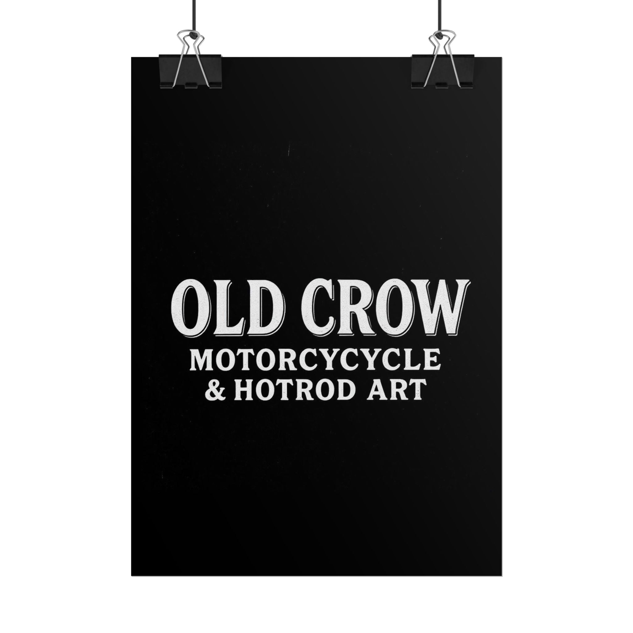 Old Crow: The Omen Art Rolled Posters