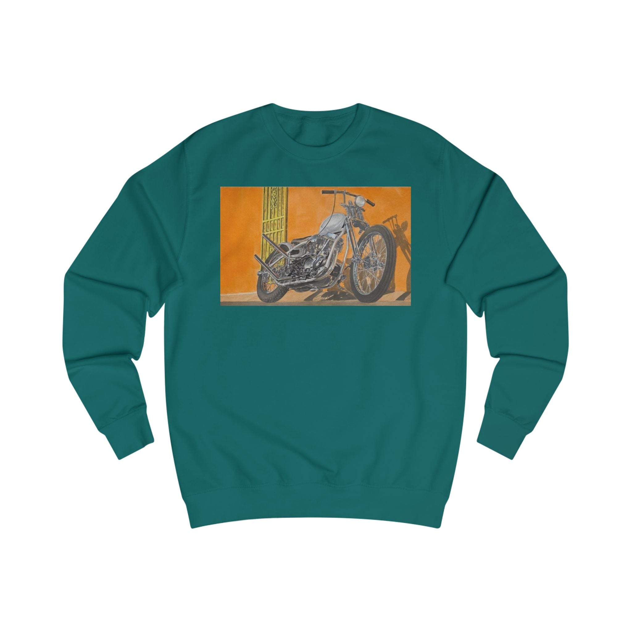 Custom Bobber Motorcycle Sweatshirt