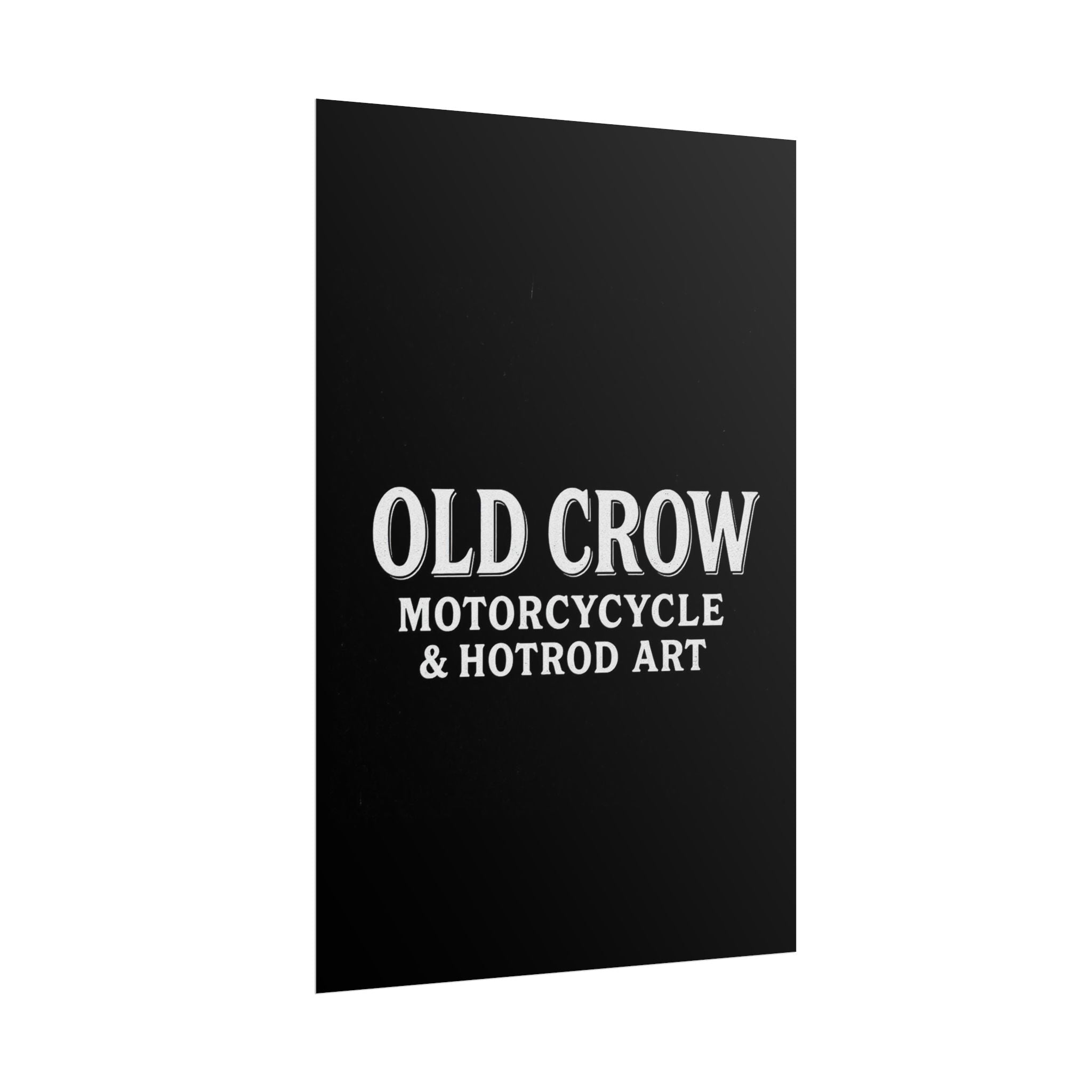 Old Crow: The Omen Art Rolled Posters
