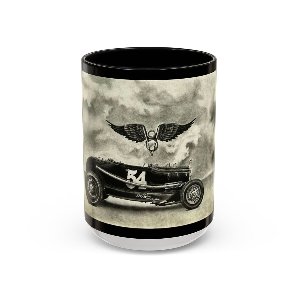 18 Vintage Racing Accent Coffee Mug