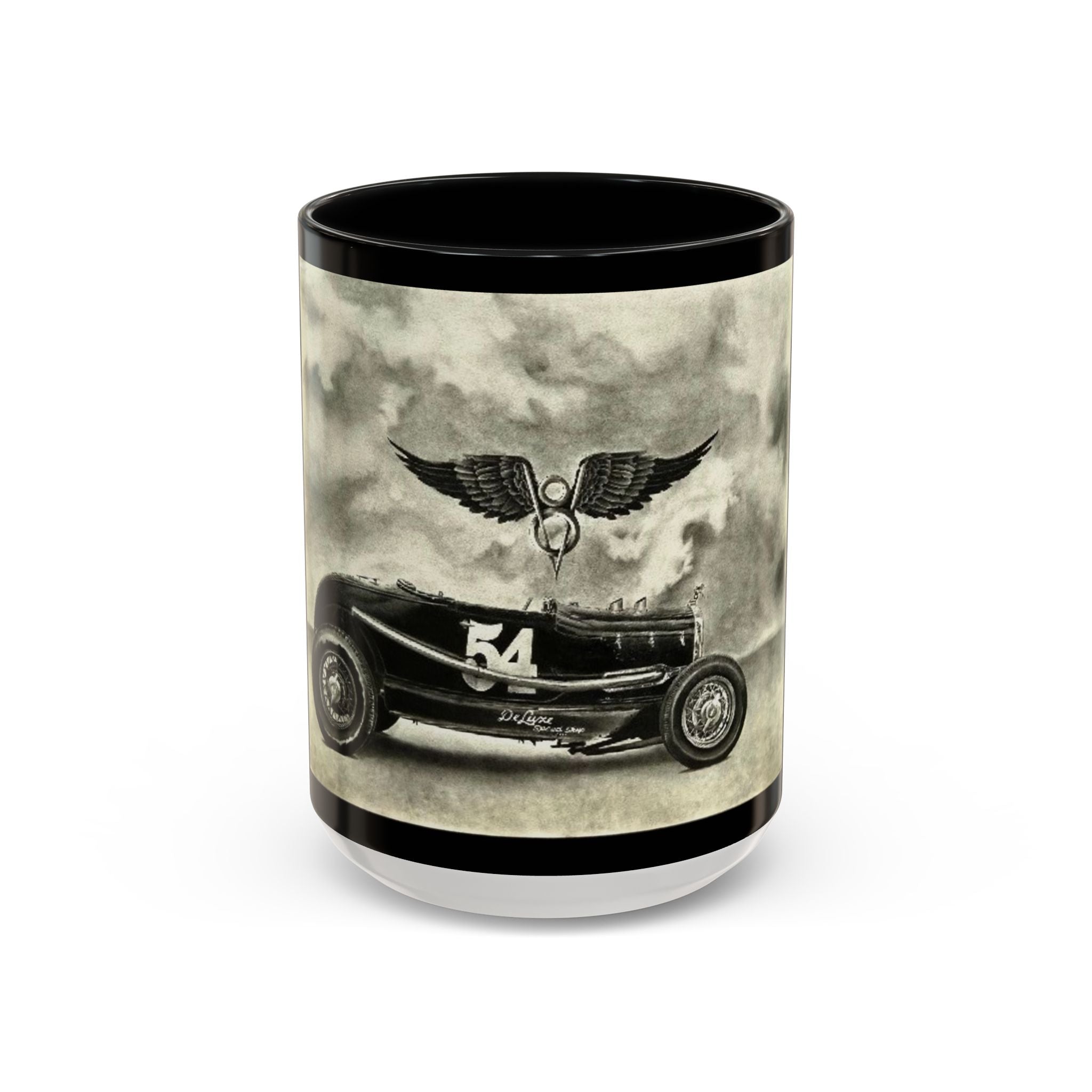 18 Vintage Racing Accent Coffee Mug
